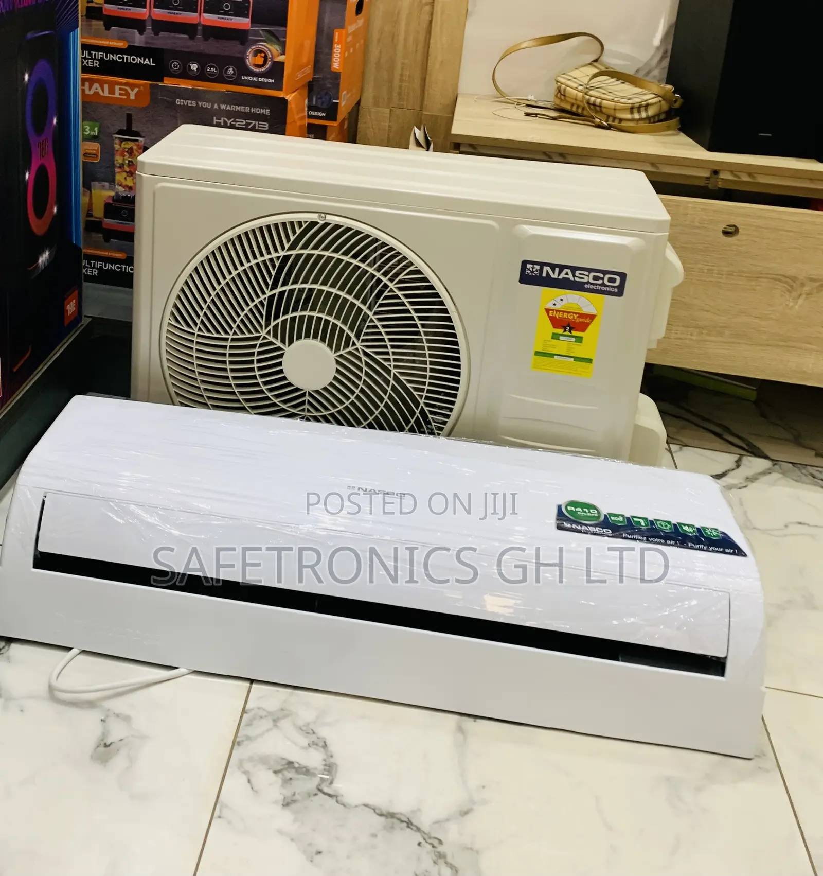 Anti Rust Good Dual Inverter 2.0 Horsepower Nasco White AC