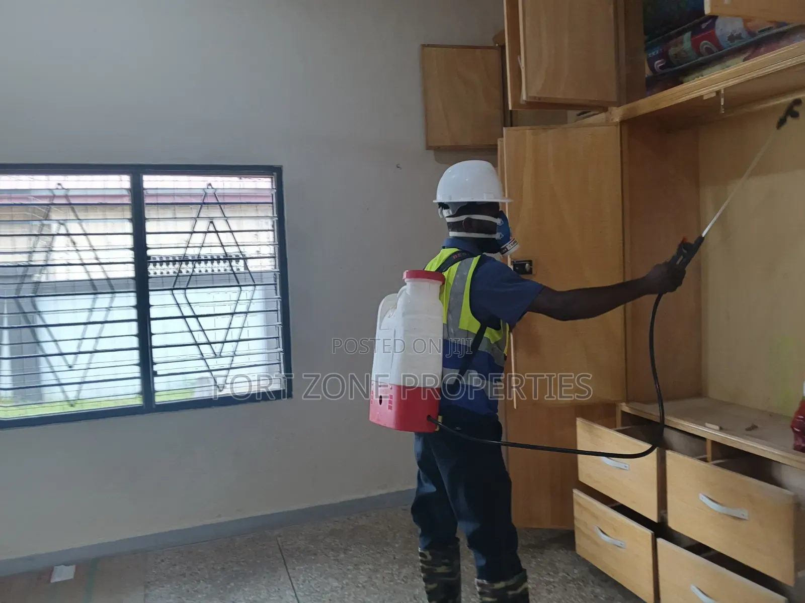 Hedges and Quarters Fumigation With Cleantex