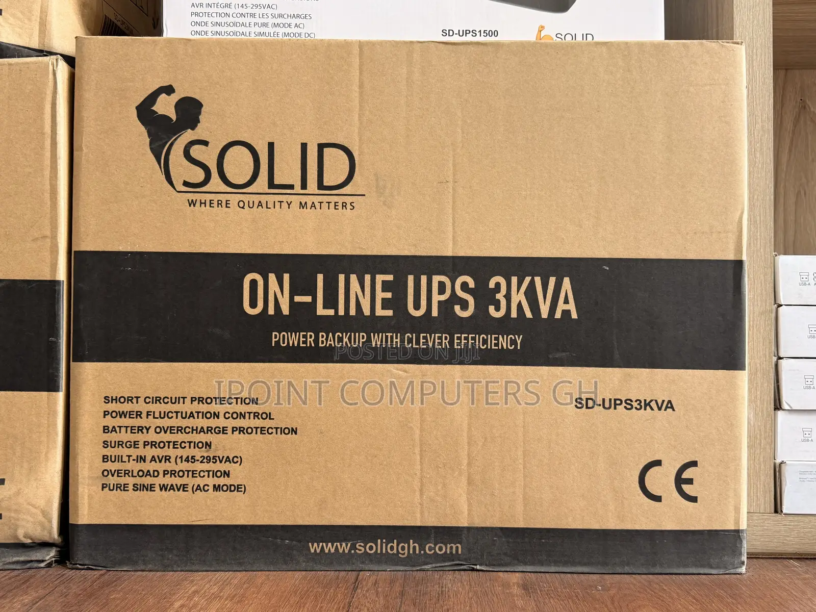 Solid 3KVA Online UPS