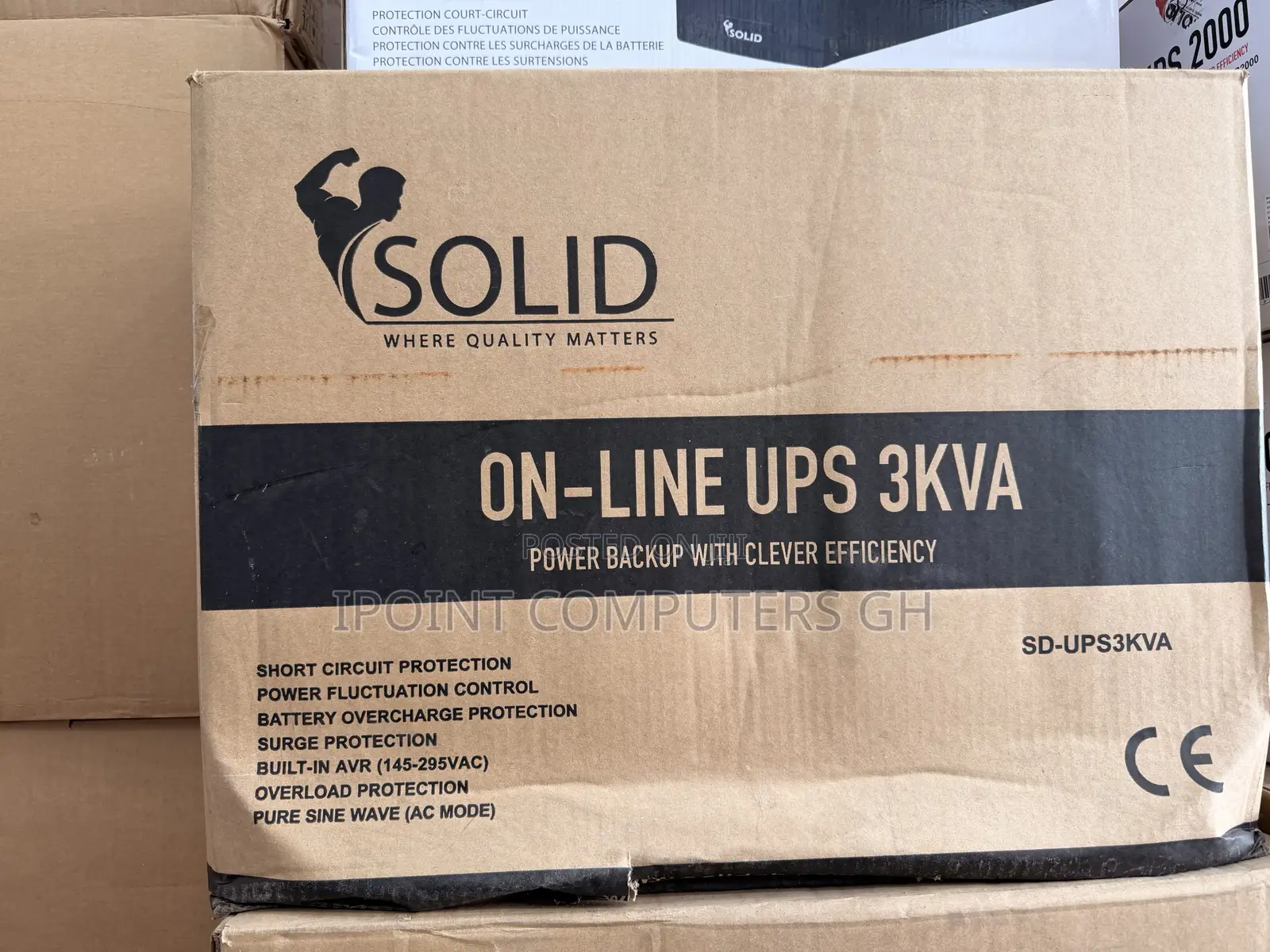 Solid 3KVA Online UPS