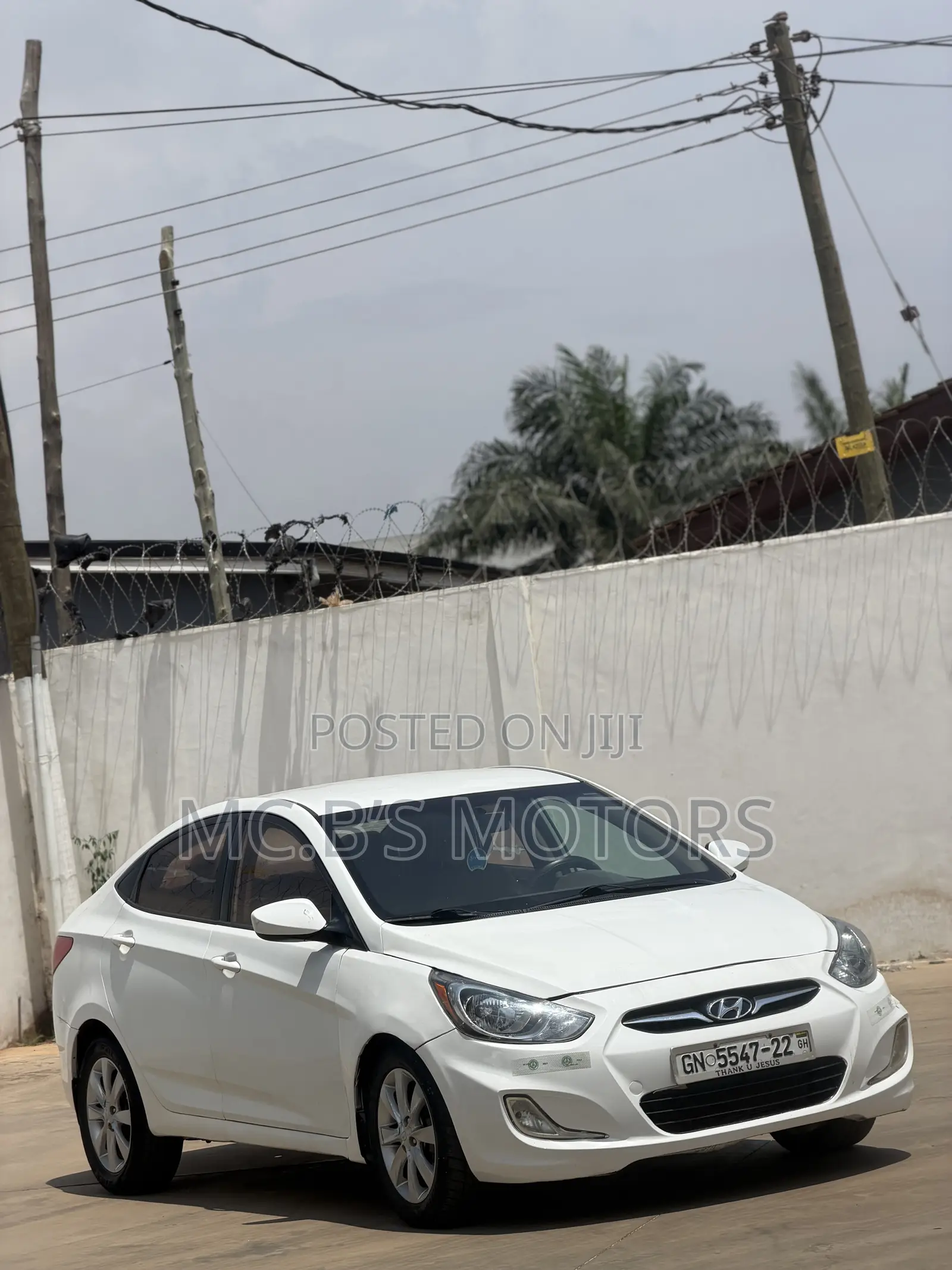 Hyundai Accent 2013 White