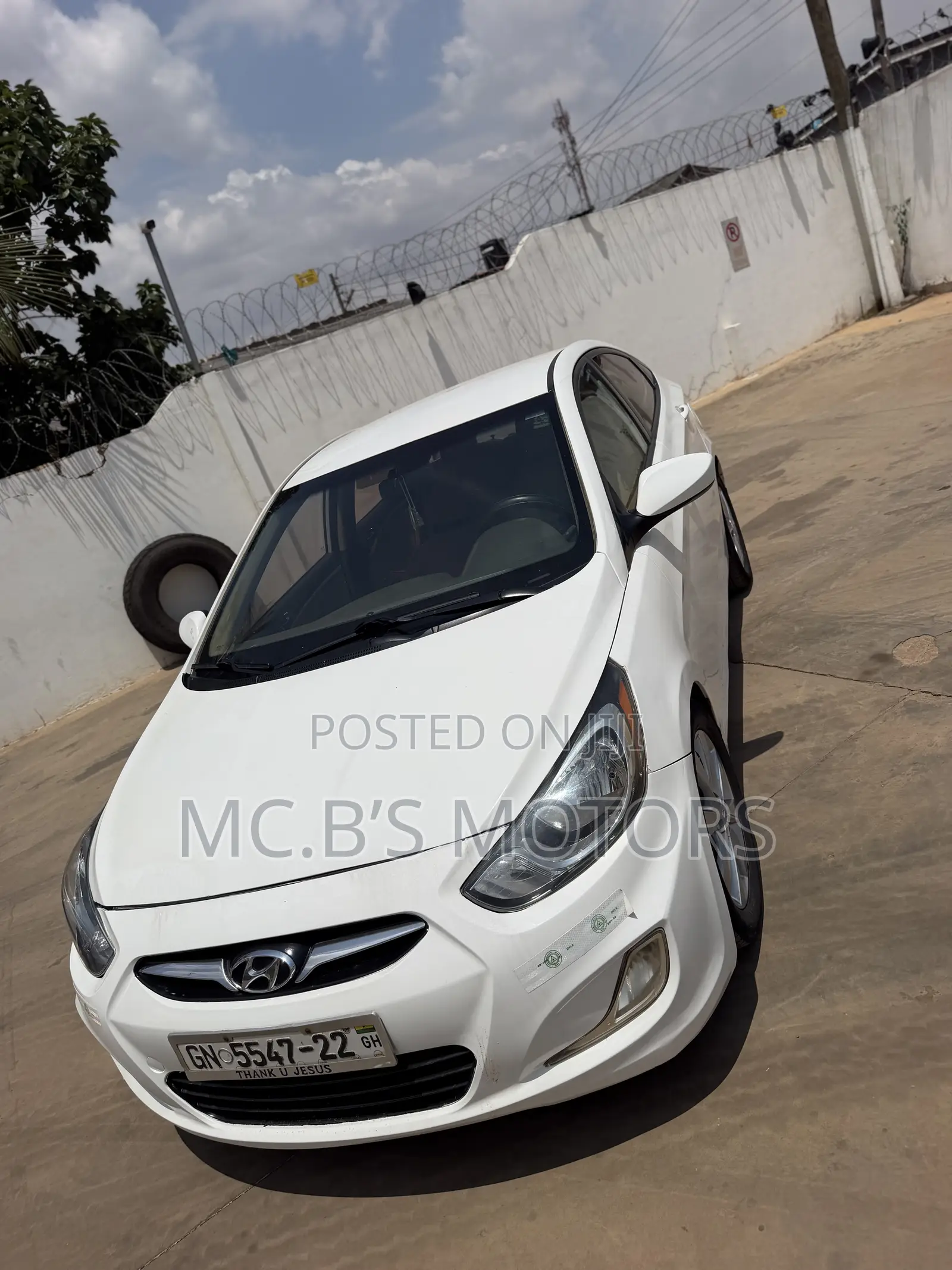 Hyundai Accent 2013 White