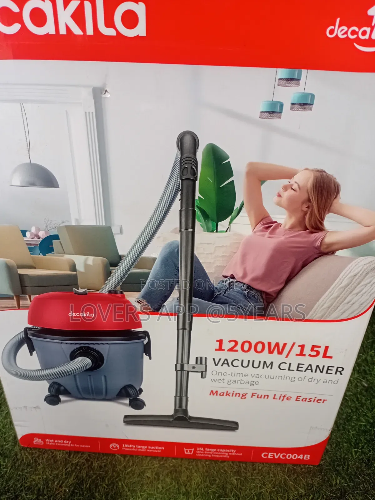Good Homes 15L Vacuum Cleaner Large Suction Vacuum Cleaner