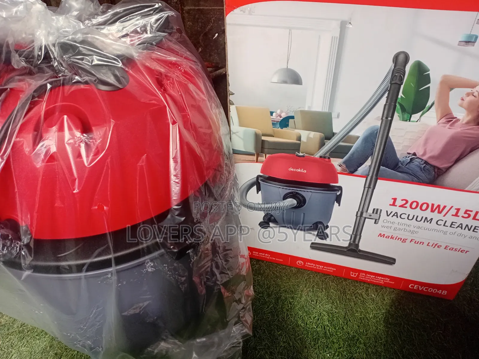 Good Homes 15L Vacuum Cleaner Large Suction Vacuum Cleaner