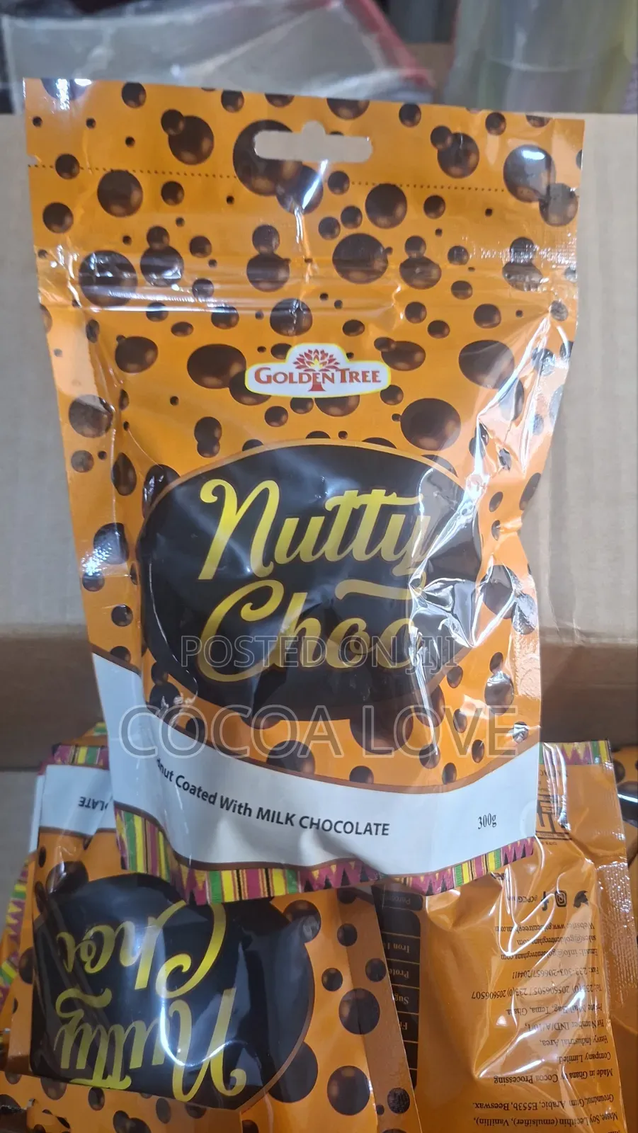 Nutty Chocolate Groundnut Coated With Milk Chocolate