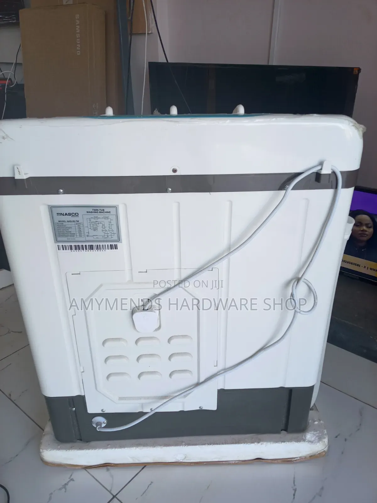 Nasco Washing Machine Top Loader 5kg