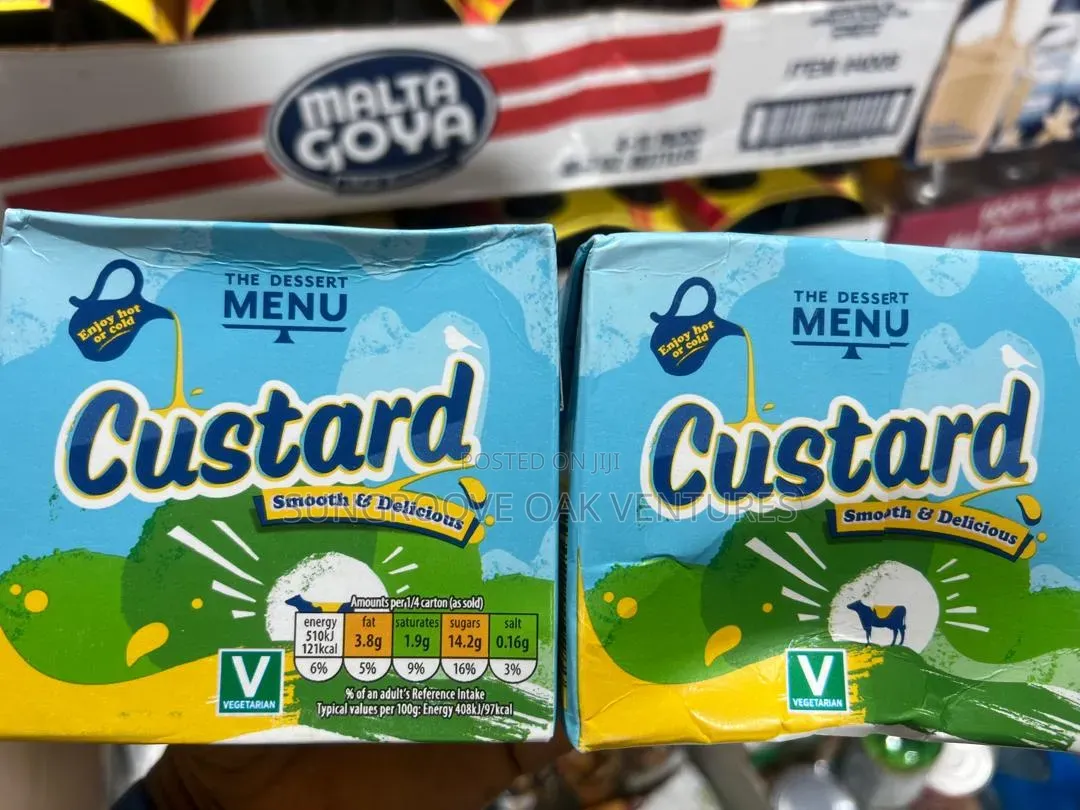 The Dessert Menu Custard