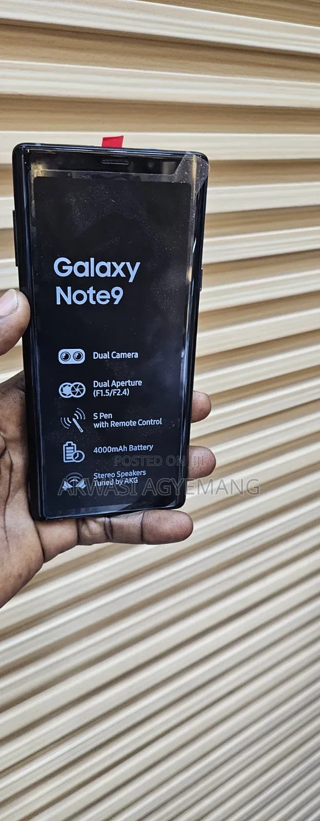 New Samsung Galaxy Note 9 128 GB Black
