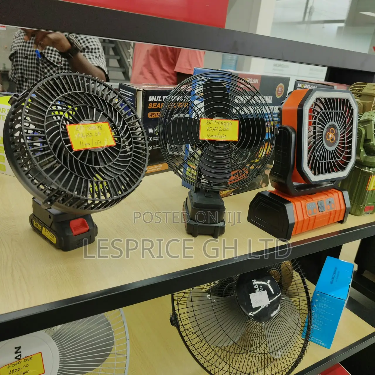 Life Made Easy With Our Fantastic Cordless Rechargeable Heavy Duty Fan