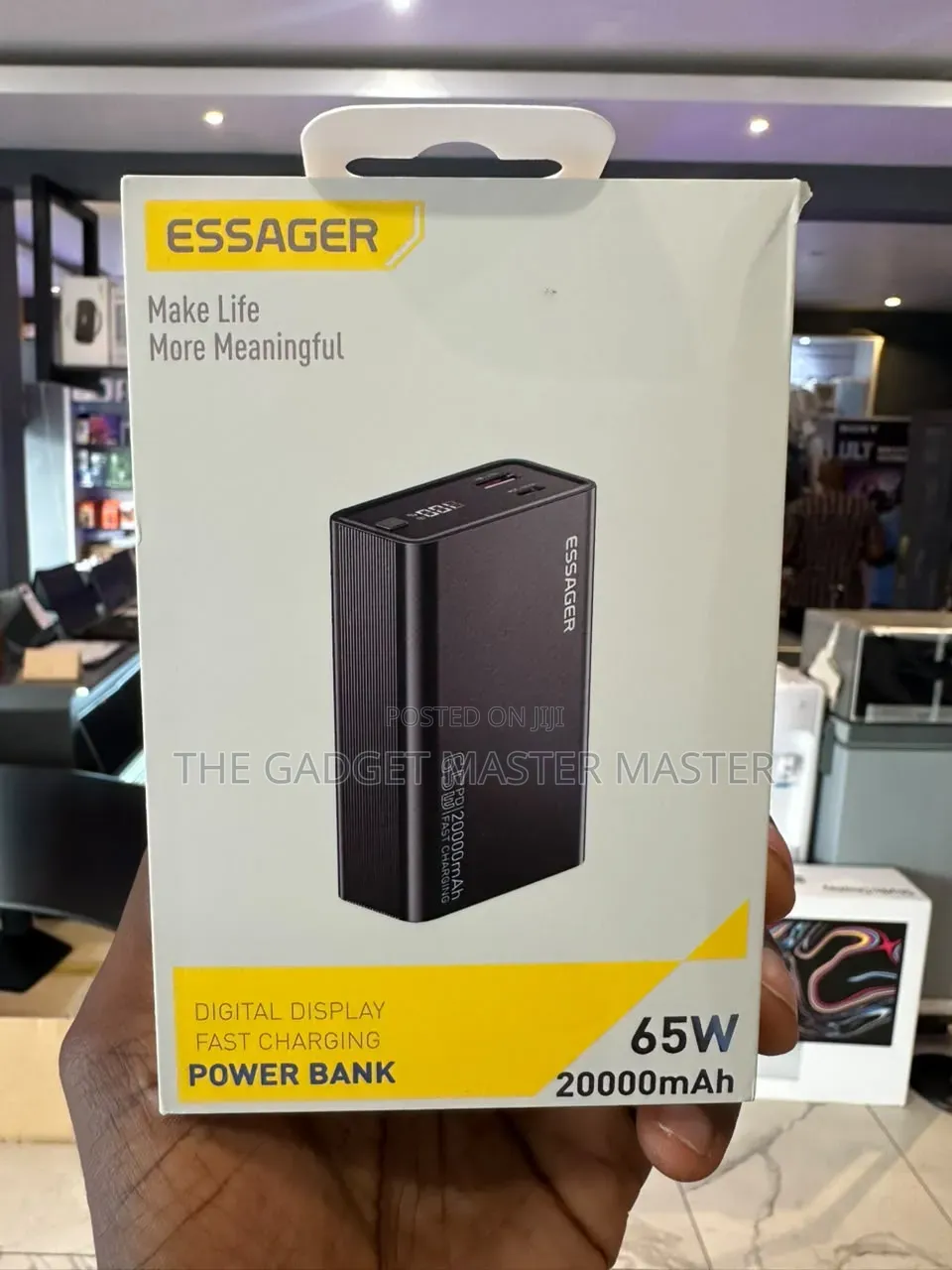 Essager FmAh 65W Fast Charging Power Bank