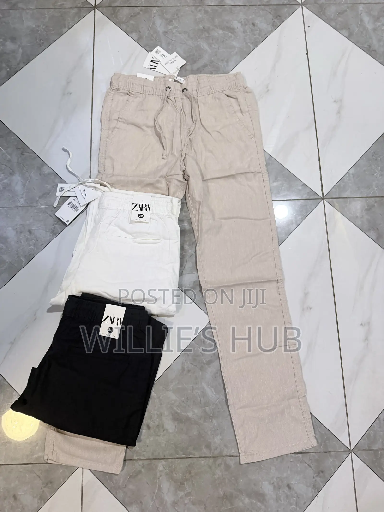 Zara Linen Pants