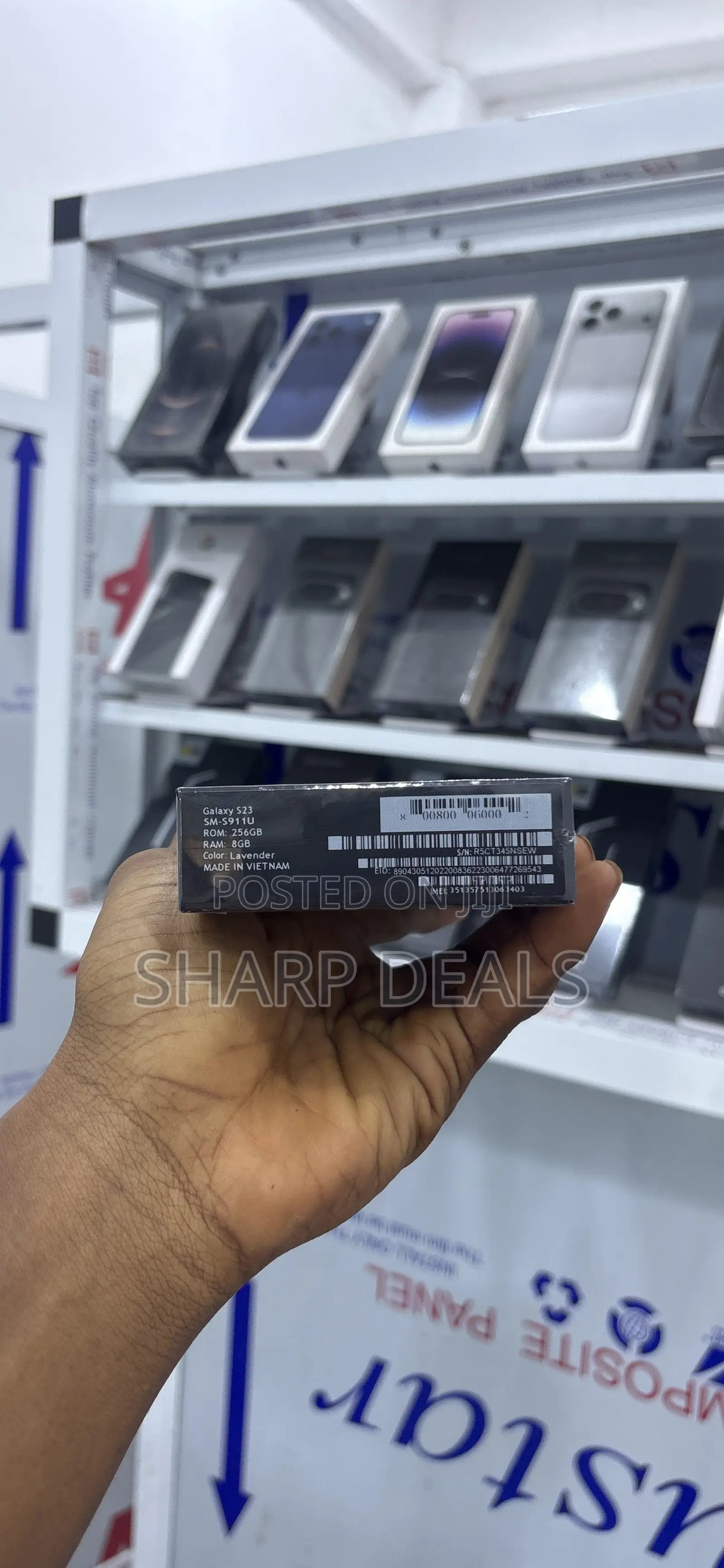 New Samsung Galaxy S23 256 GB Black