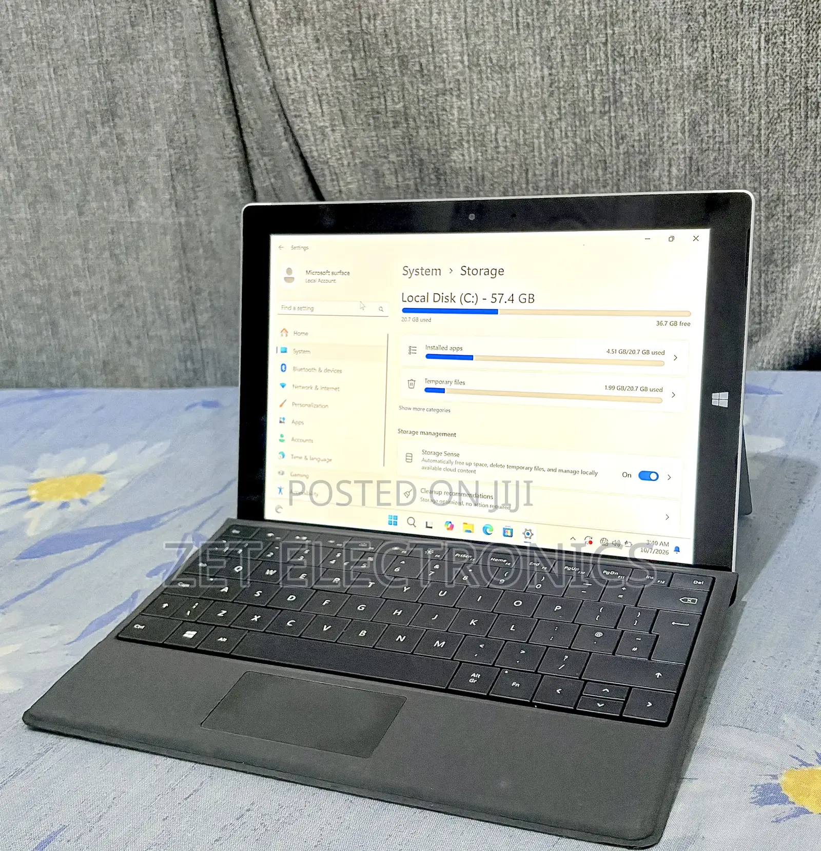 Laptop Microsoft Surface 3 2GB Intel Atom eMMC 60GB