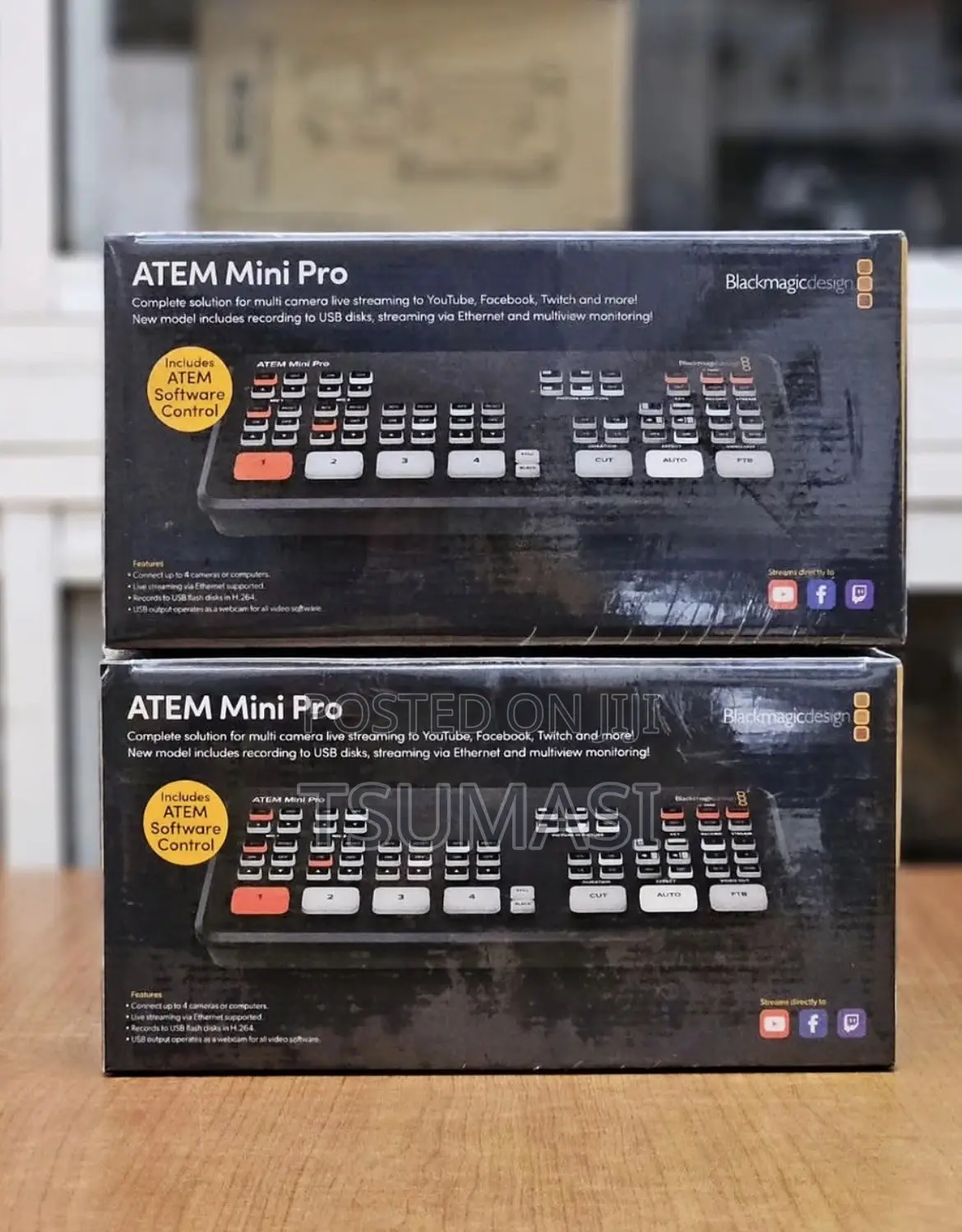 Black Magic Atem Mini Pro Mixer