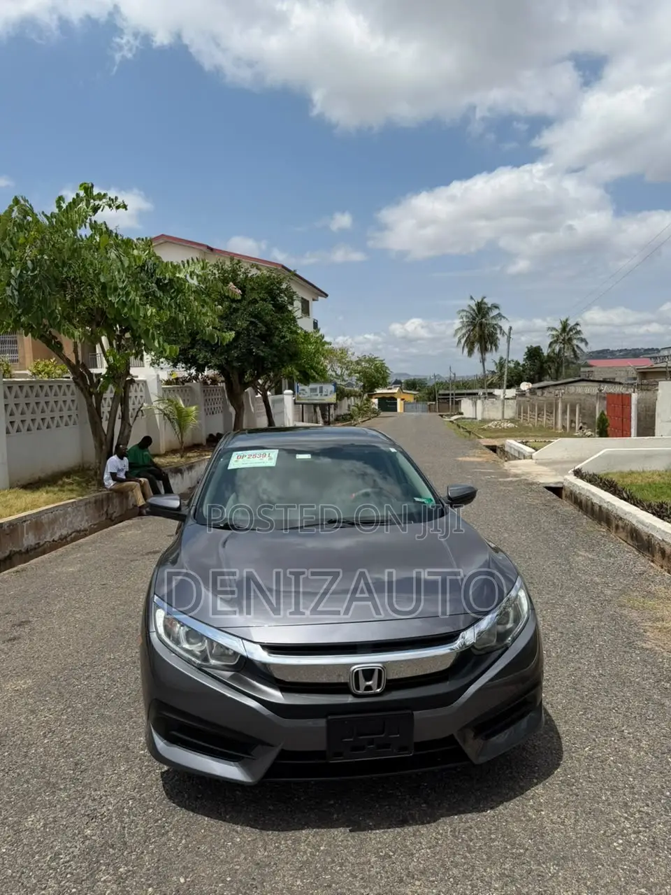 Honda Civic EX Sedan 2018 Gray