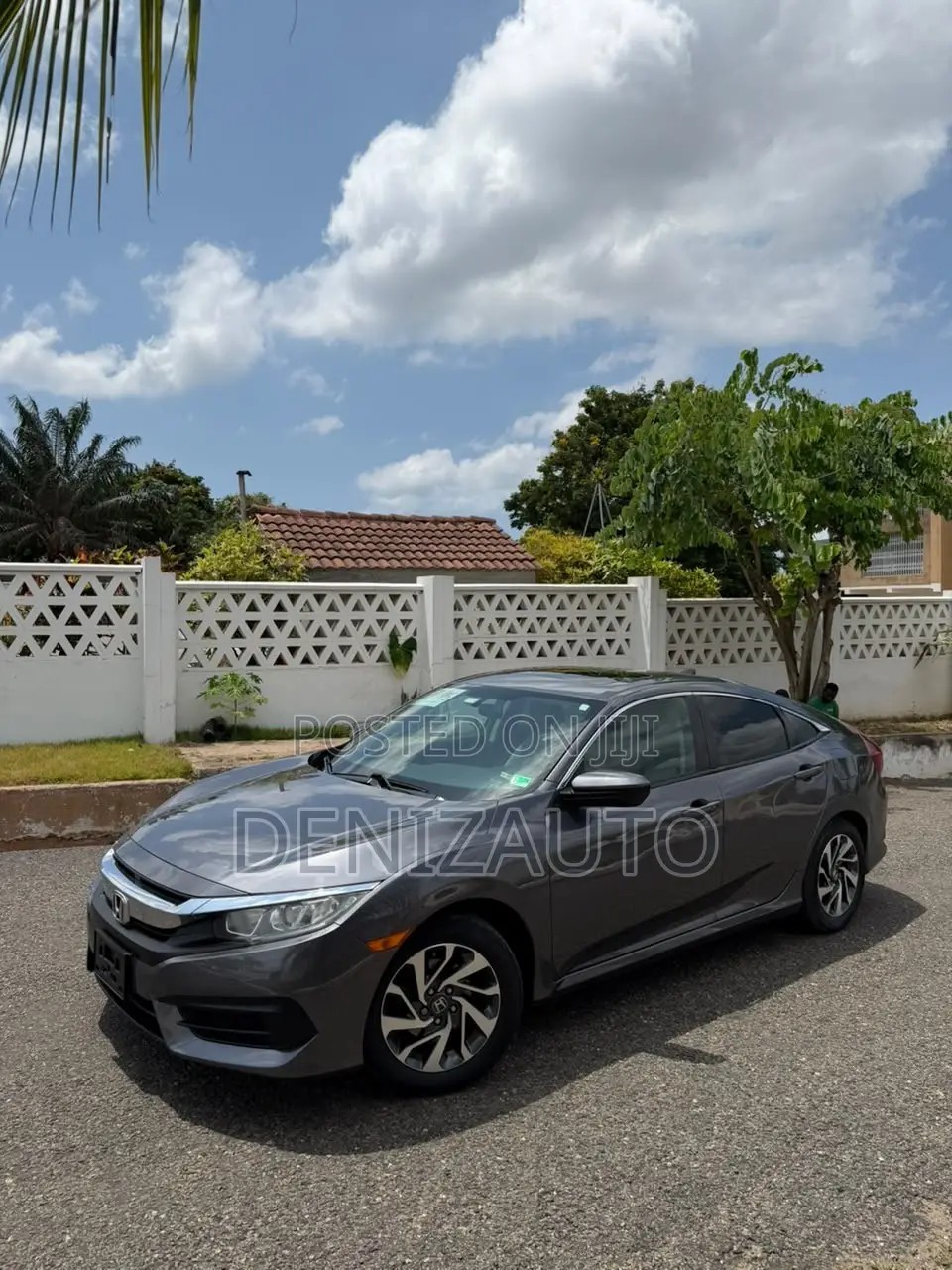 Honda Civic EX Sedan 2018 Gray
