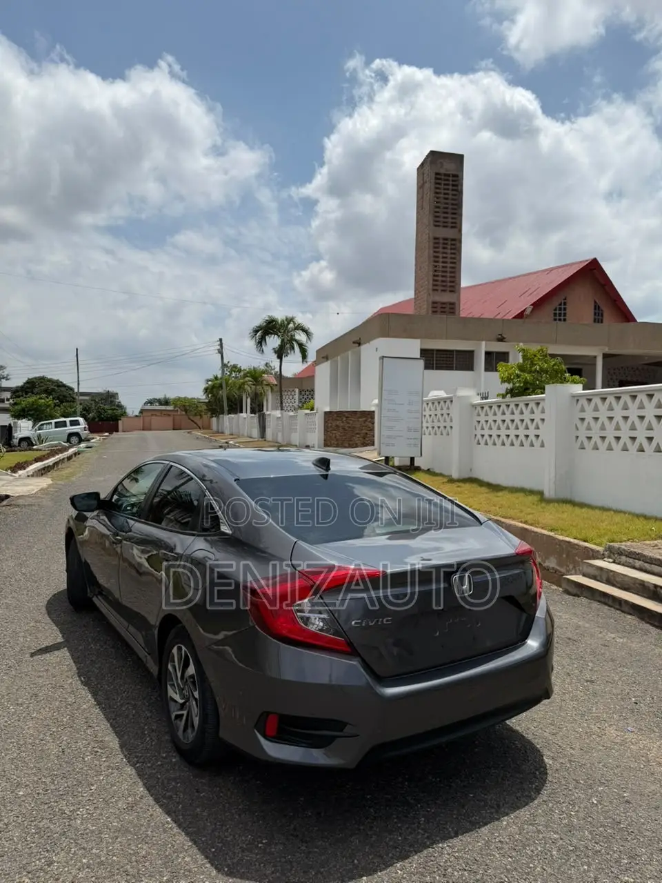 Honda Civic EX Sedan 2018 Gray