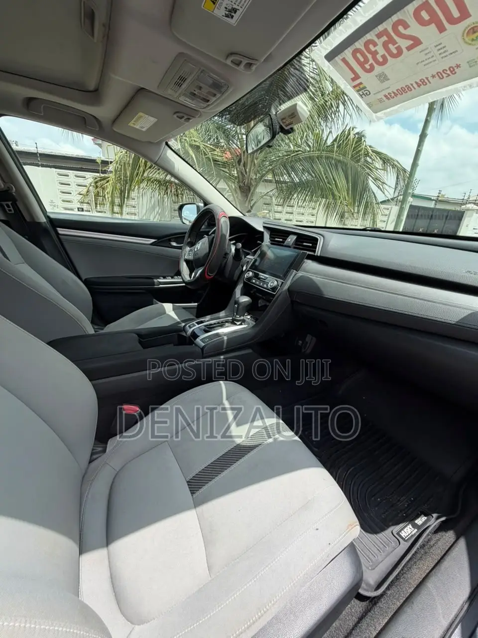 Honda Civic EX Sedan 2018 Gray