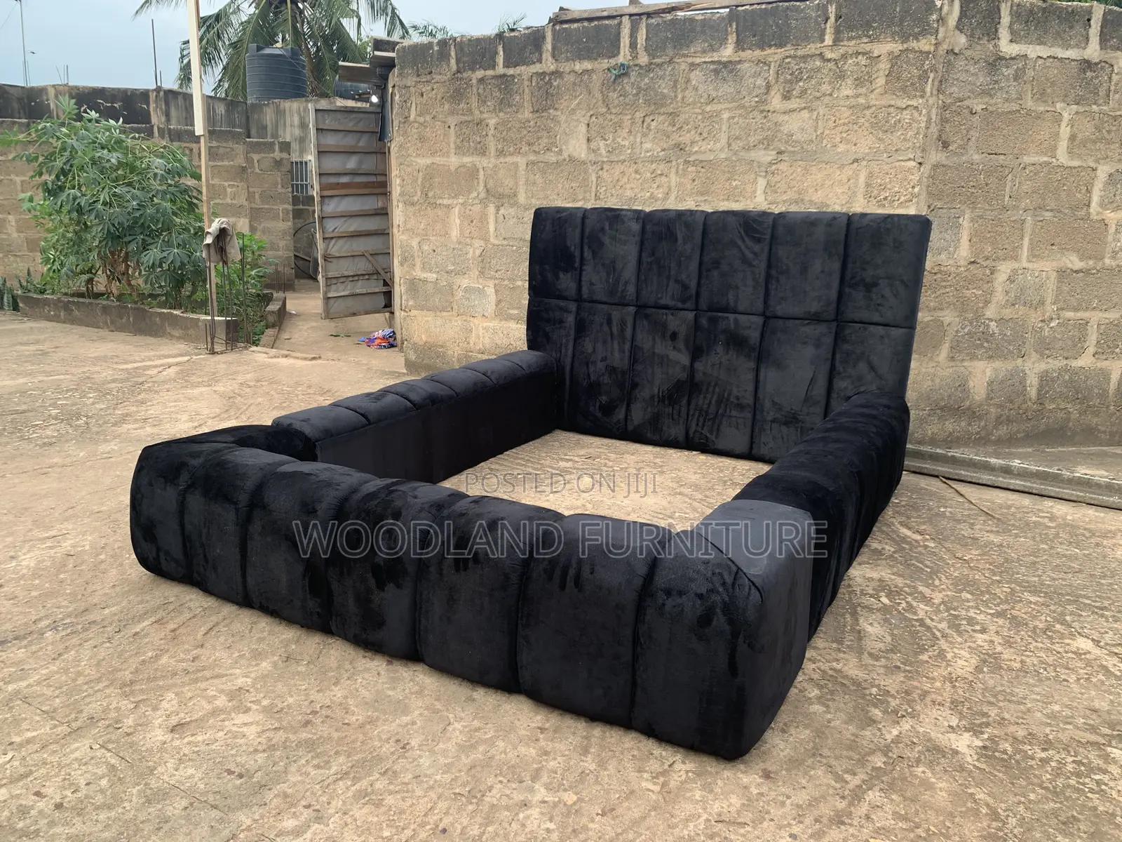 Double Luxury Black Velvet Bed Frame – Instant Room Upgrade