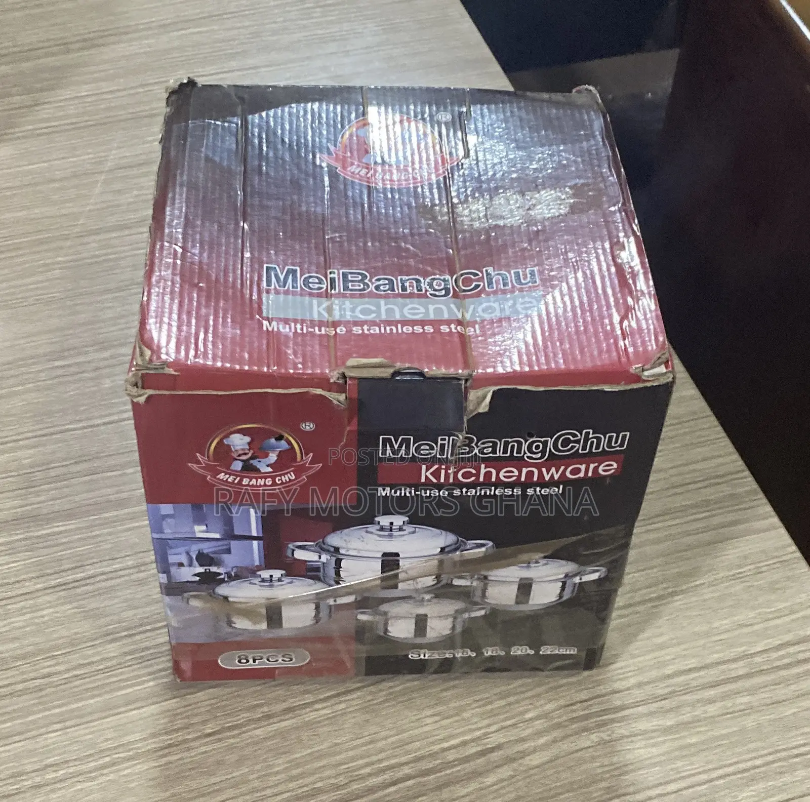 MeiBang Chu 8piece Stainless Steel Kitchenware