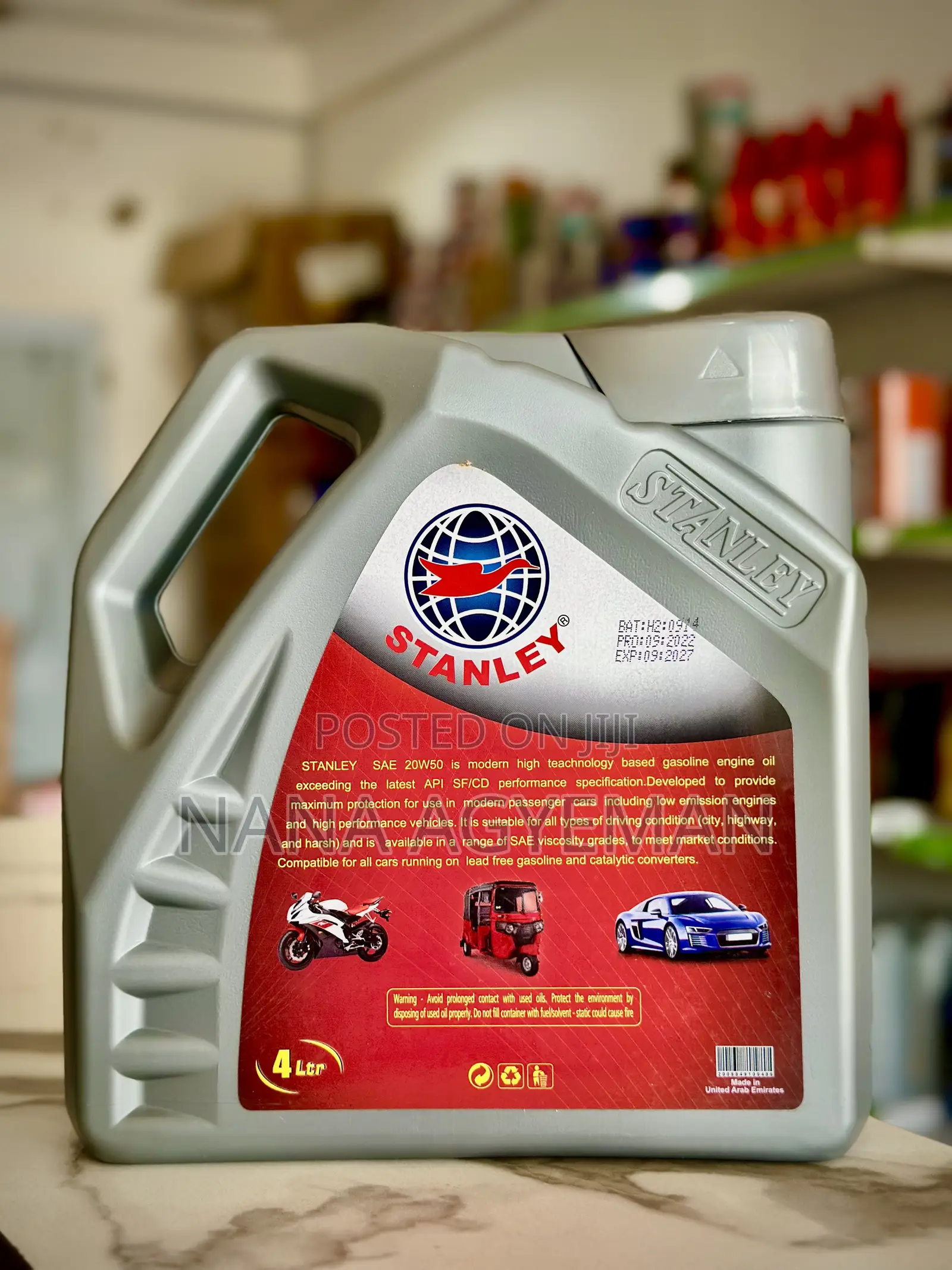 Stanley Engine Oil 20w-50 Petrol
