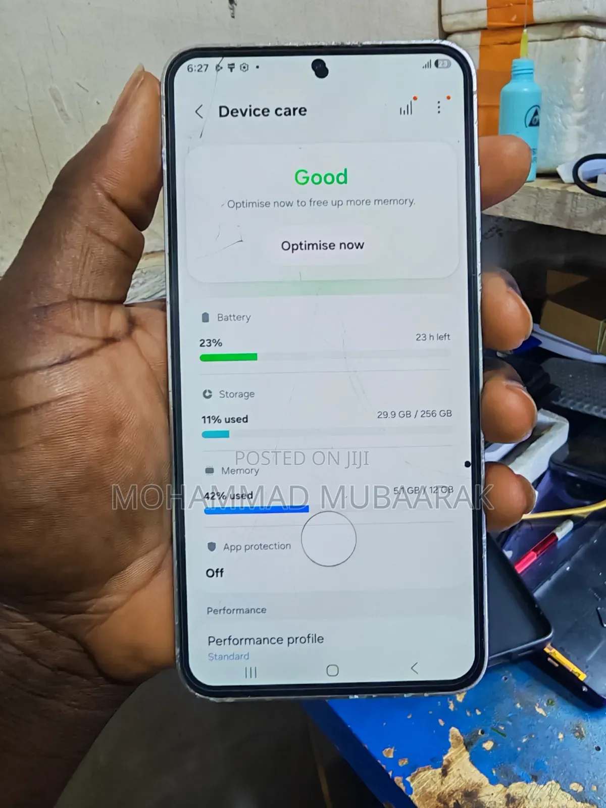 Samsung Galaxy S24 Plus 256 GB Gold