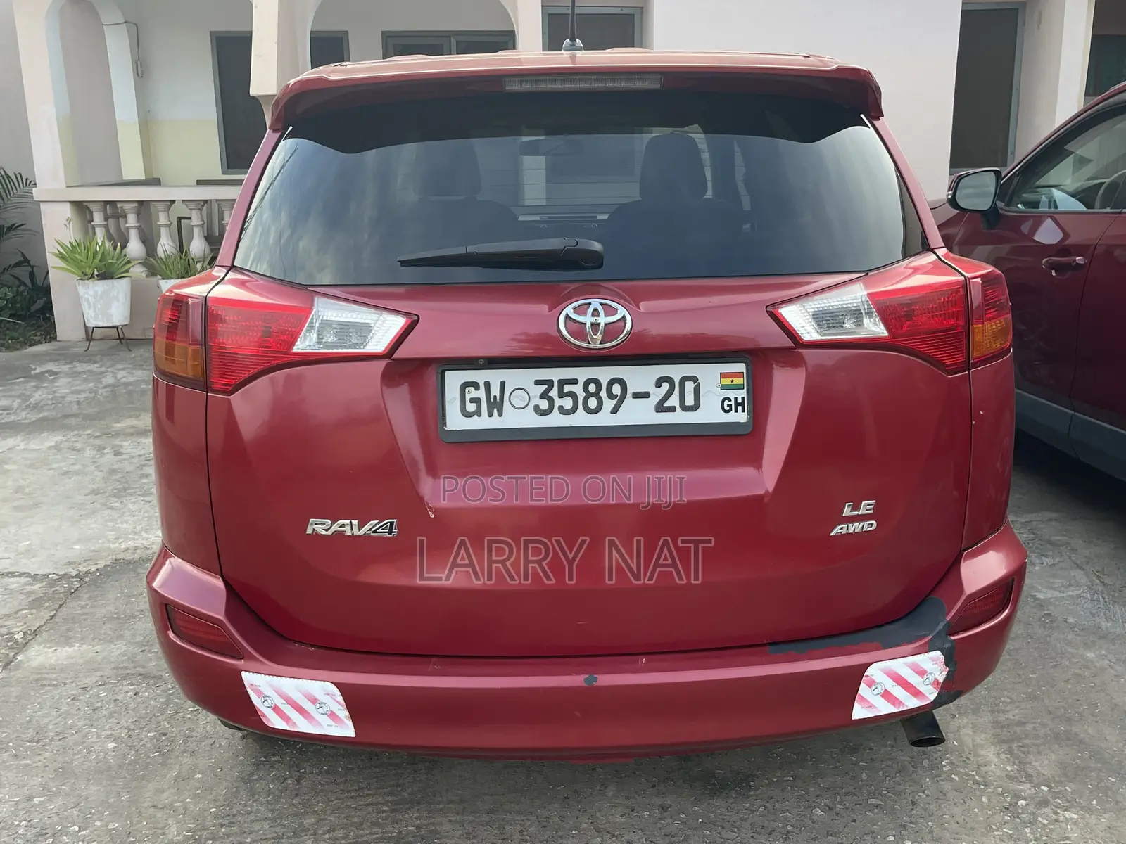 Toyota RAV4 LE AWD (2.5L 4cyl 6A) 2013 Red