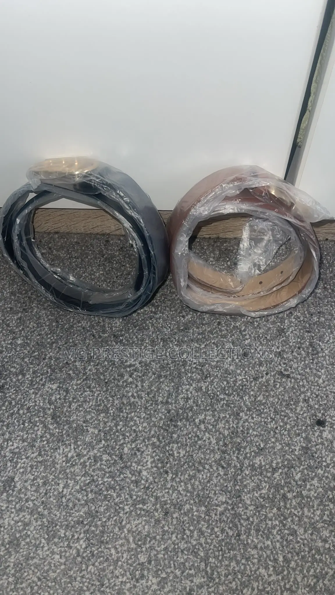 Women's Leather Belts (Black & Brown) + Free Hole Punch