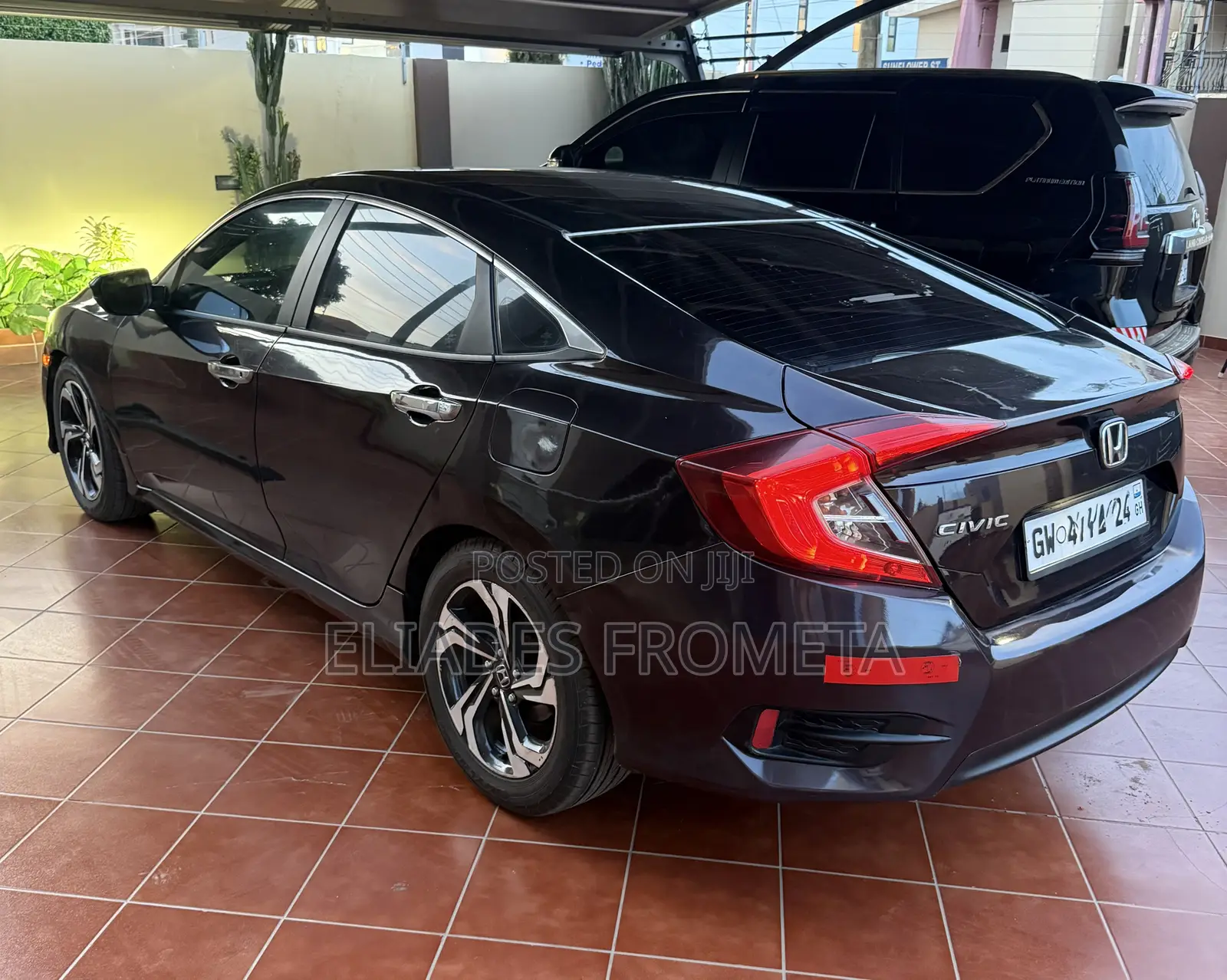 Honda Civic EX-L 4dr Sedan (1.5L 4cyl) 2017 Burgundy