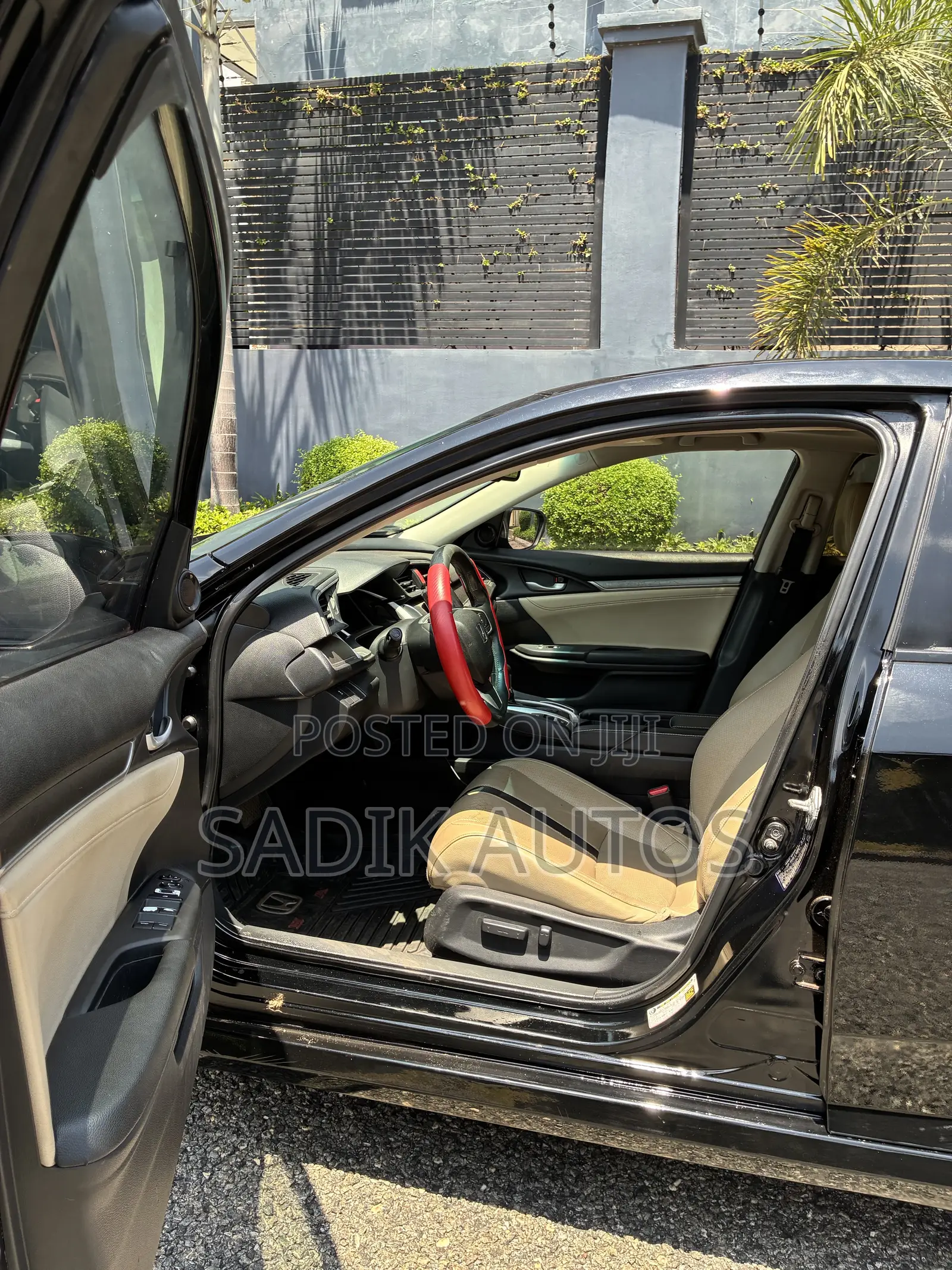 Honda Civic EX-L Sedan 2018 Black