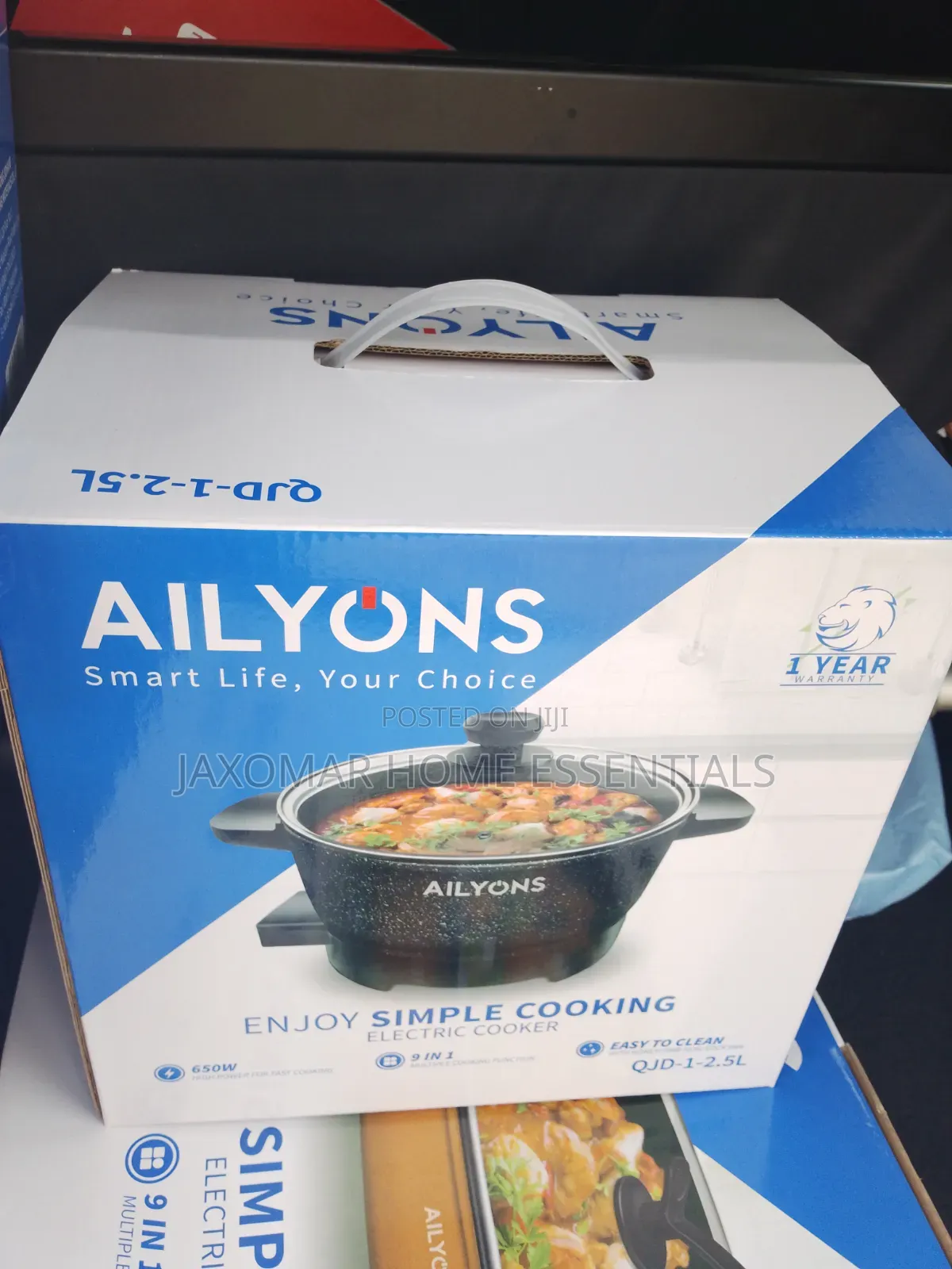 2.5L Ailyons Electric Cooking Pot