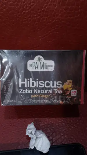 HIBISCUS Zobo Natural Tea With Ginger