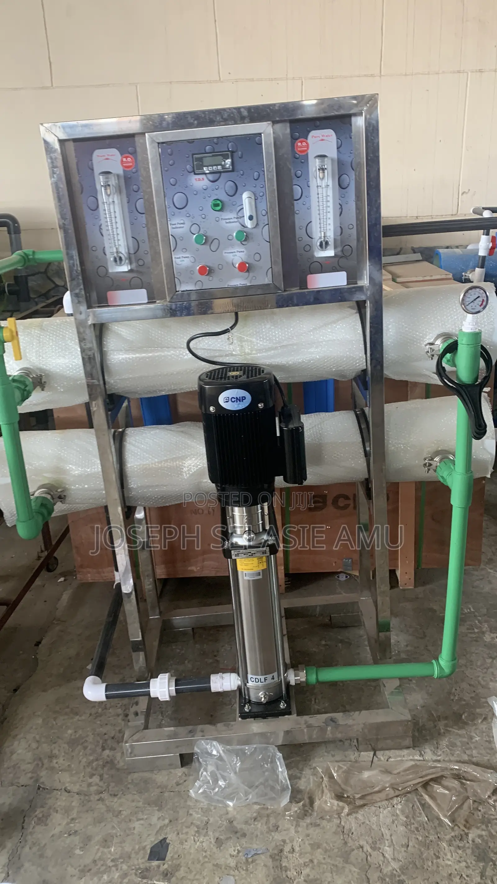 Reverse Osmosis Saltwater Treatment Machine