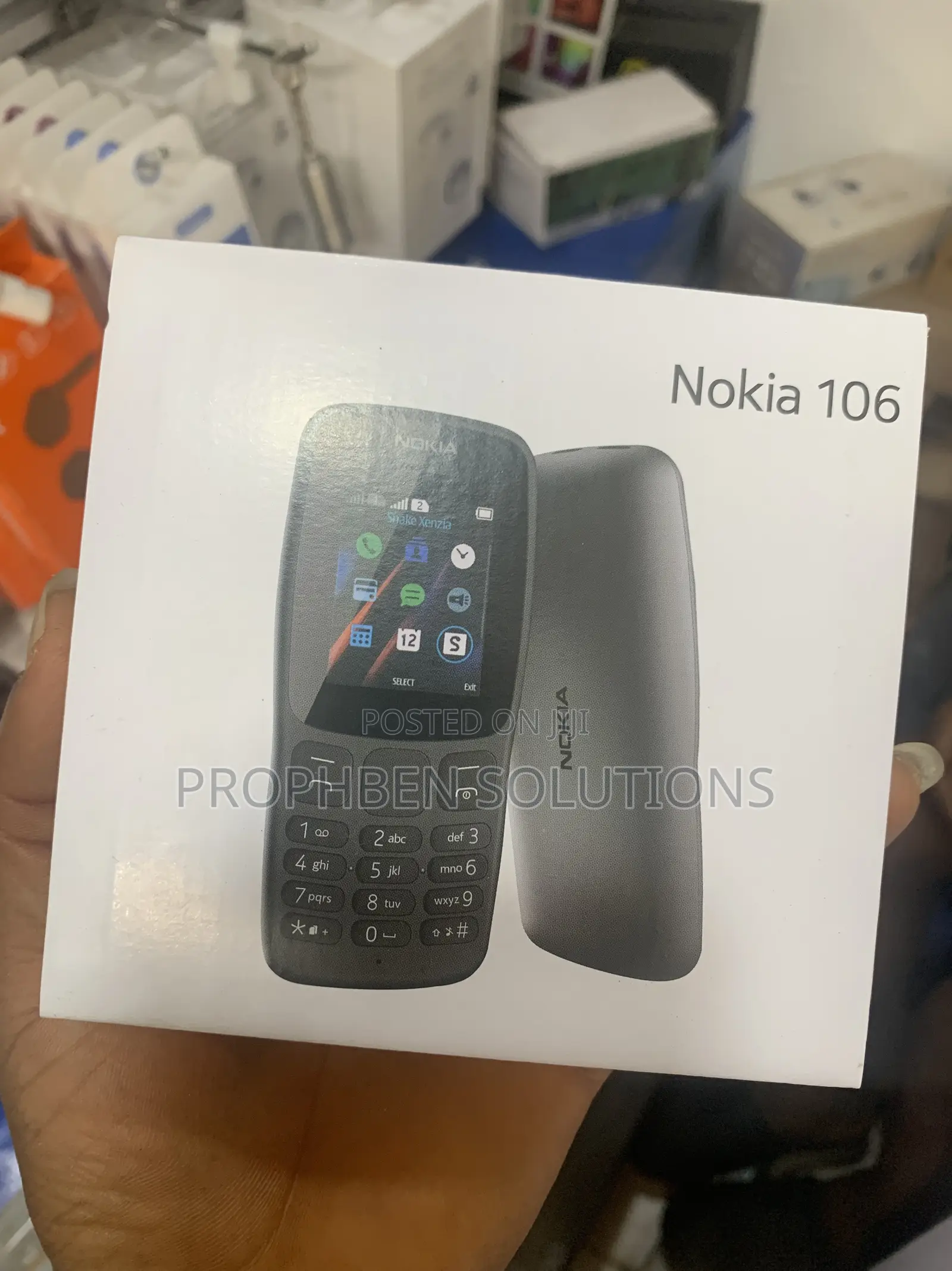 New Nokia 106 Black