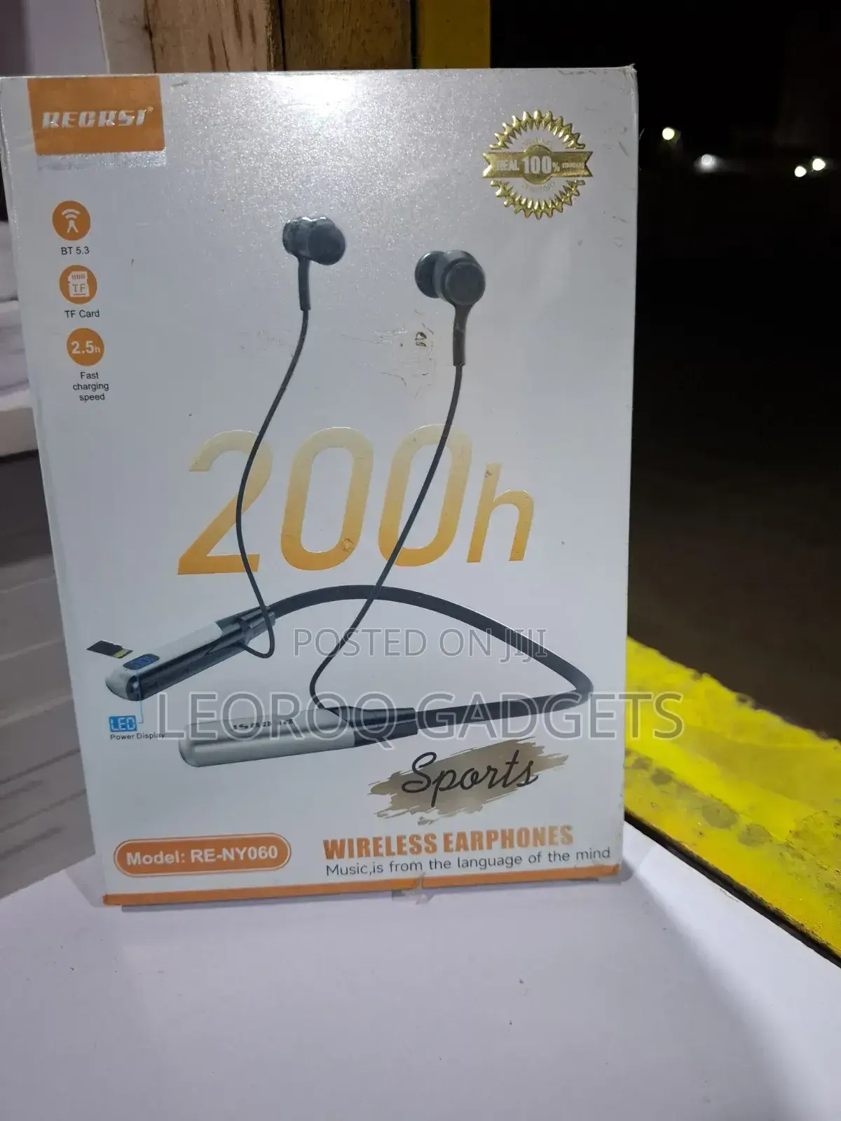 RE-NYO60 Sports Wireless Earphones