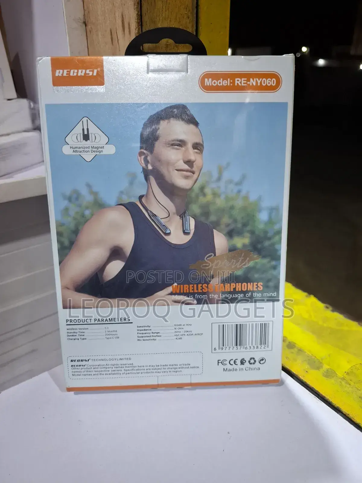 RE-NYO60 Sports Wireless Earphones