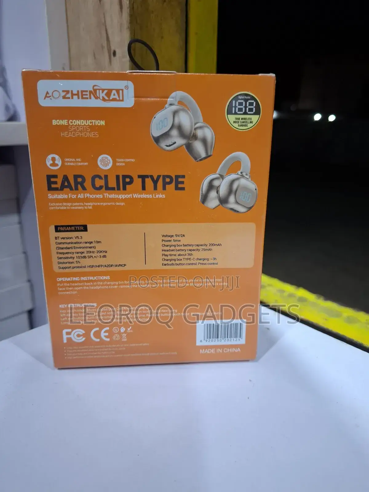AOZHENKAI AZK-BT25 Ear Clip