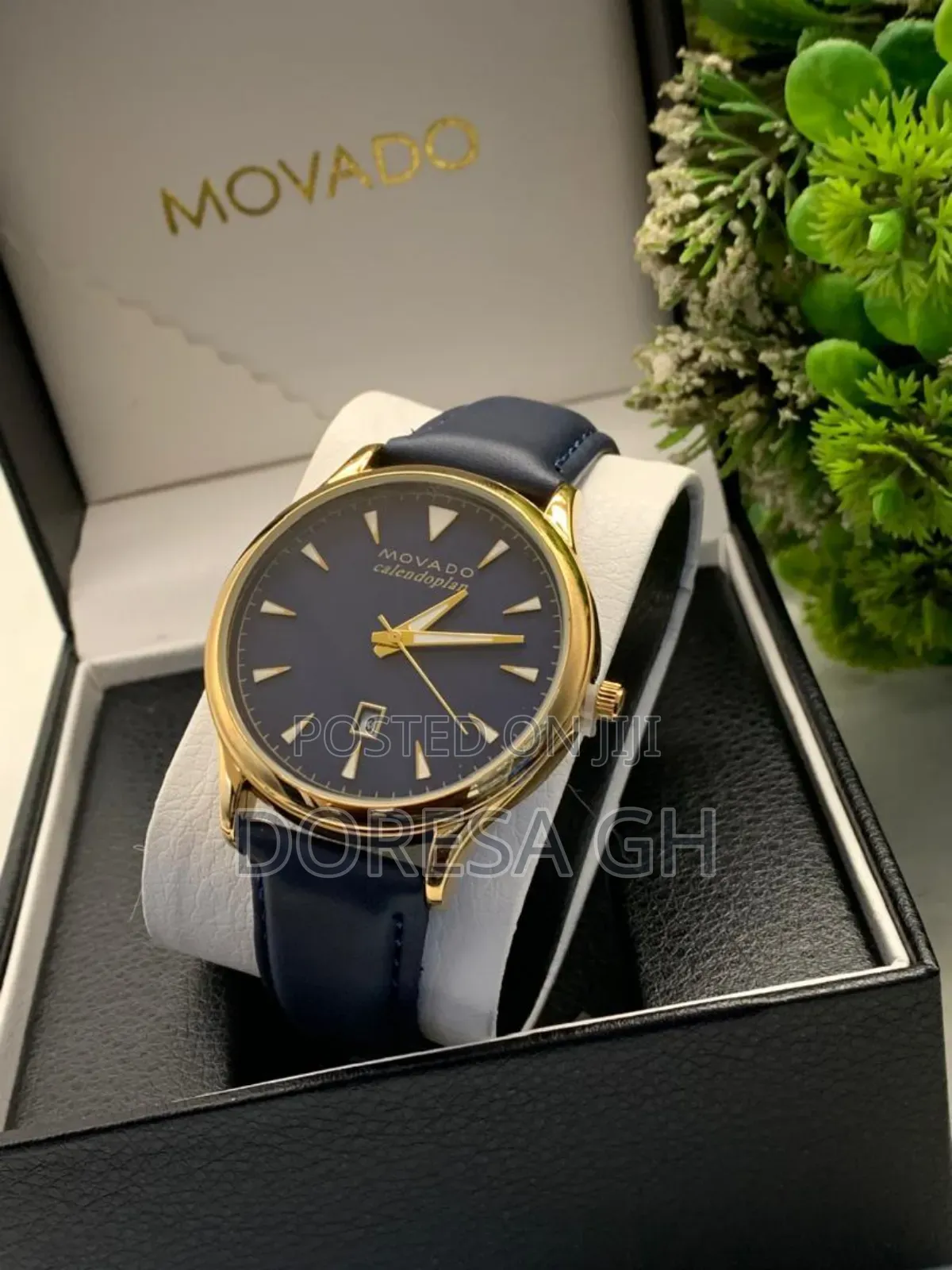 Movado Leather Watch for Men – Classic Everyday Timepiece