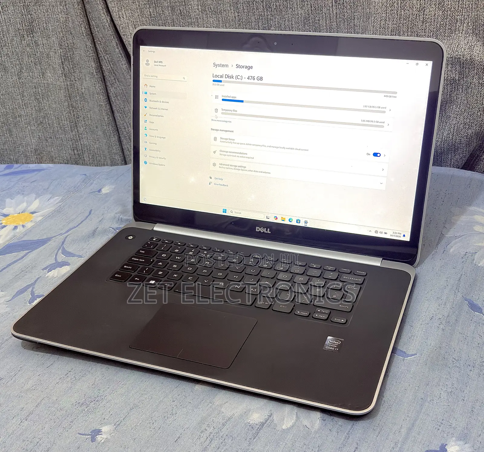 Laptop Dell XPS 15 (9530) 16GB Intel Core i7 SSD 512GB