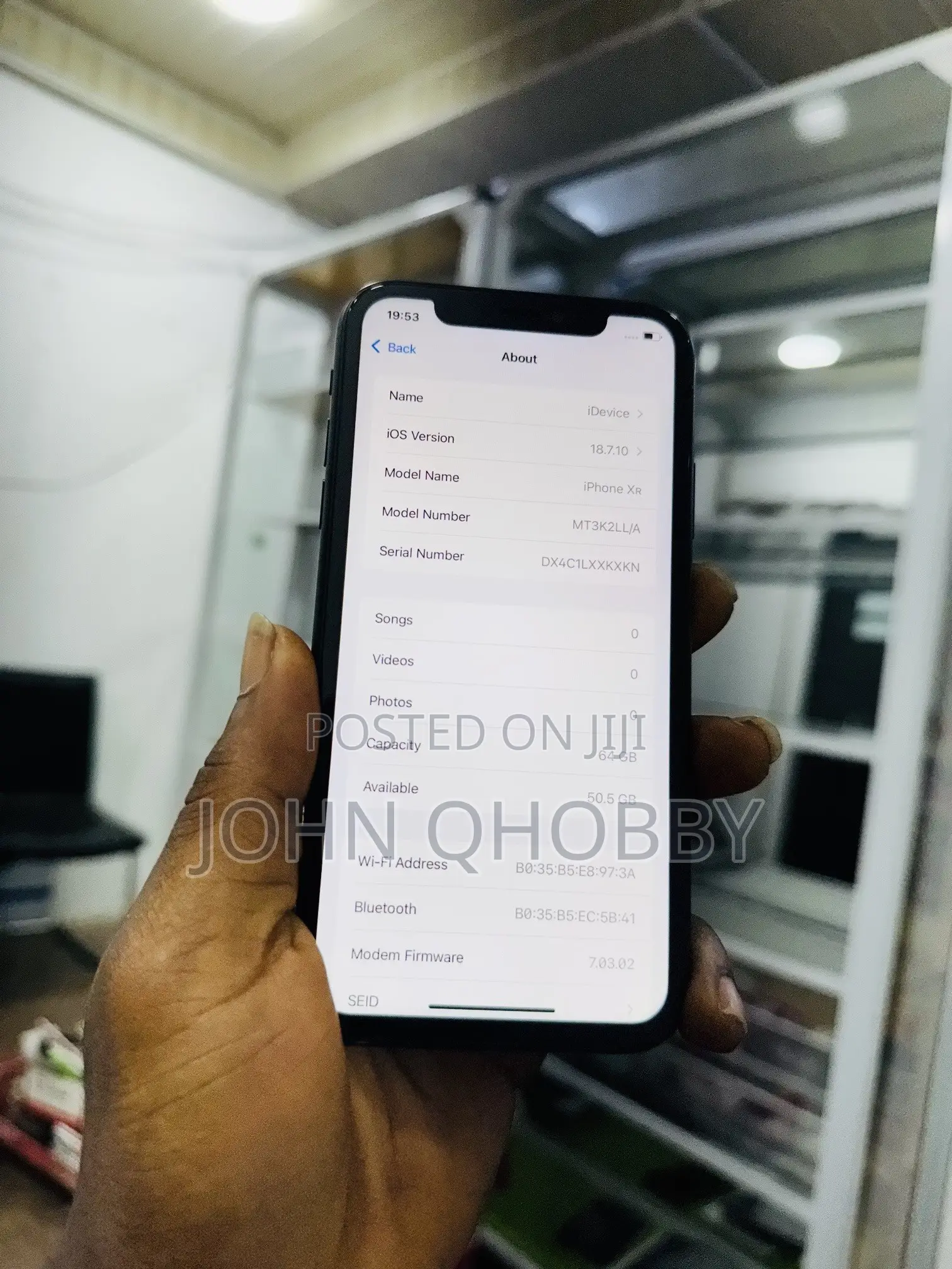 Apple iPhone XR 64 GB Black