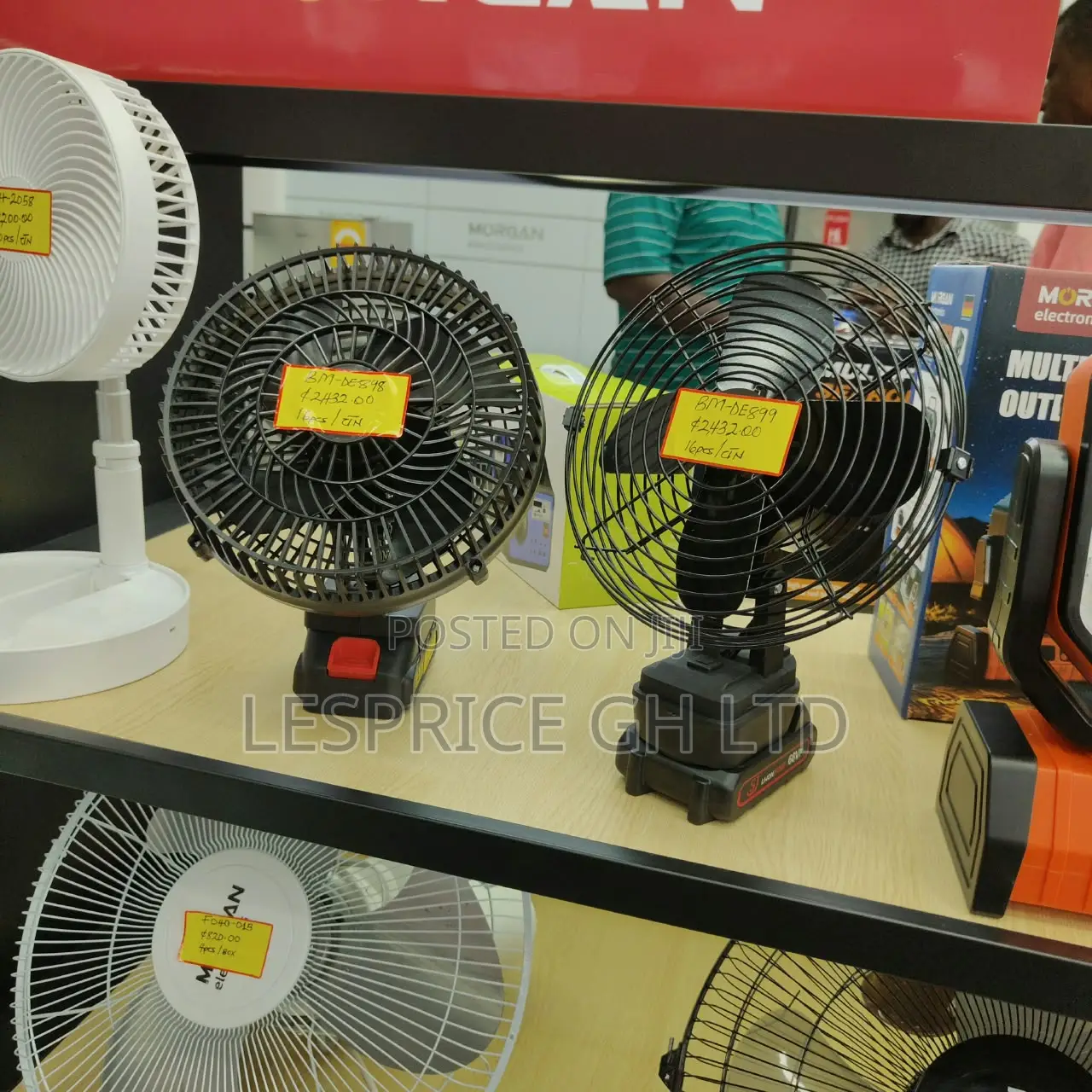 Get Exciting Offers on Our Ultra-Modern Cordless Rechargeable Desk-Fan