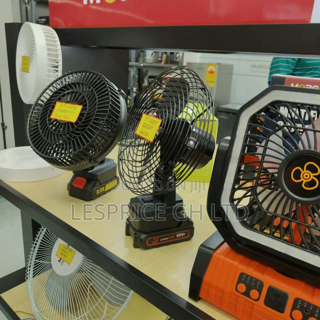 Hugely Discounted Cordless Rechargeable Heavy Duty Desk Fan