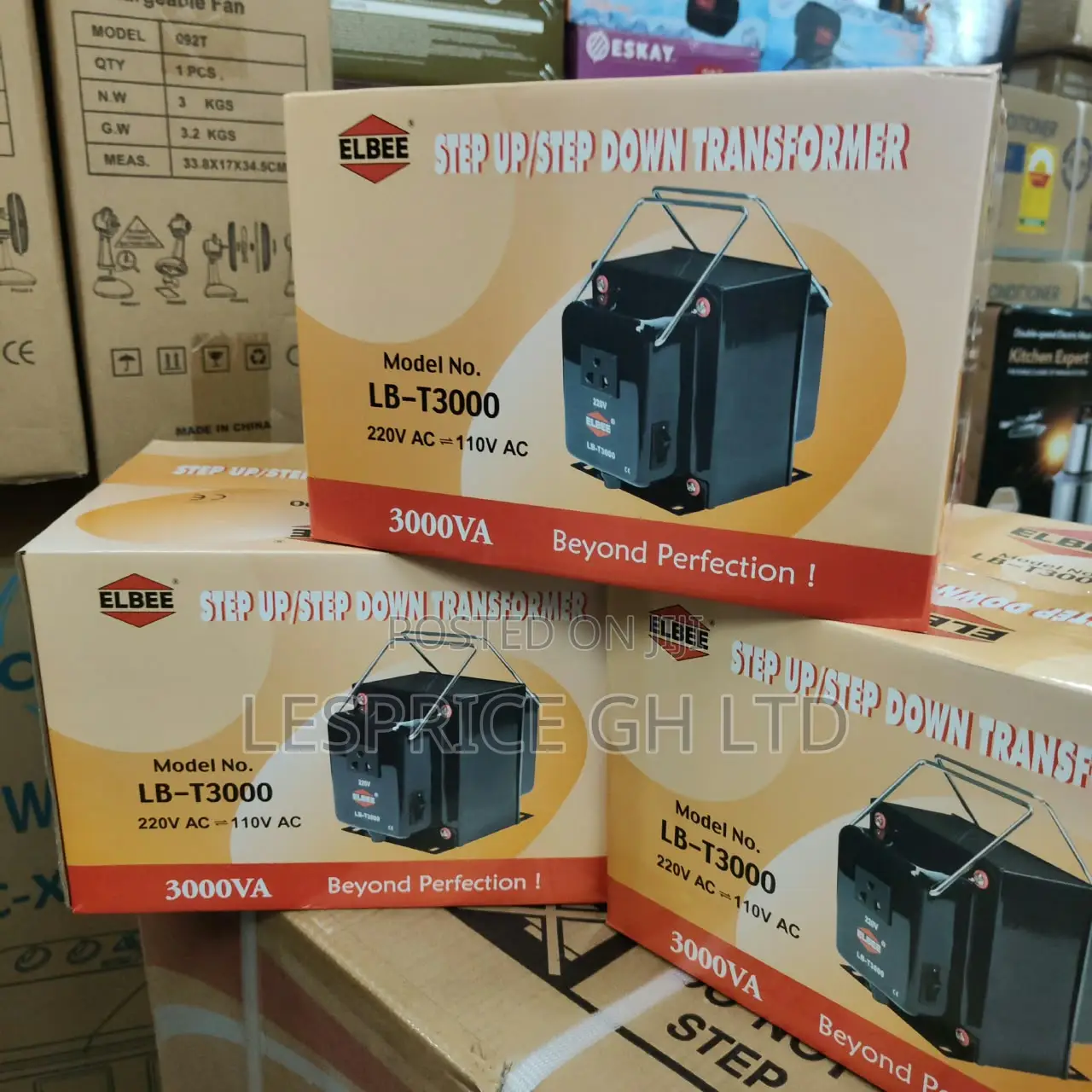 Top Rated 3000W Step Up and Down Transformer From Elbee