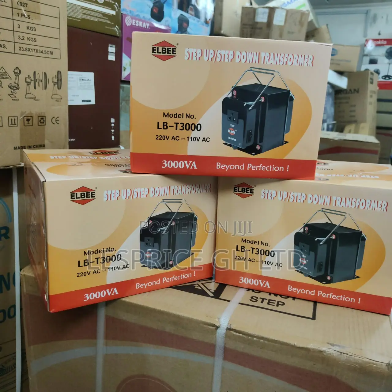 Super Efficient 3000Watts Step Up and Down Transformer From Elbee