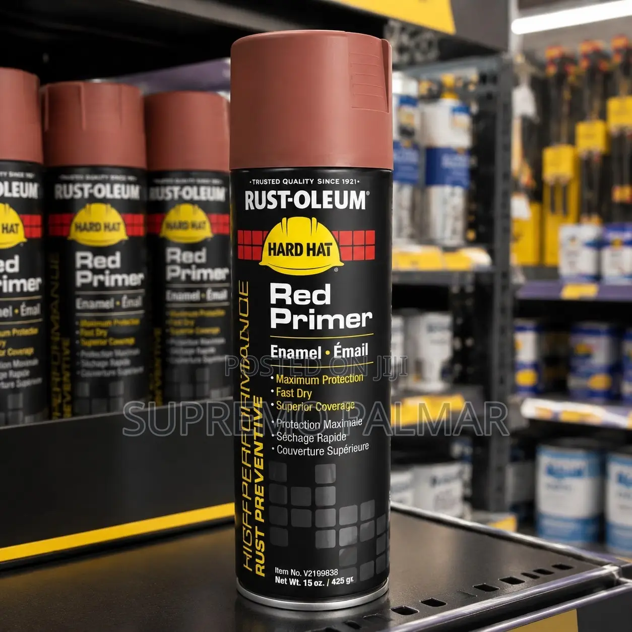 Hard Hat V2100 15oz – Red Rust-Preventive Spray Primer