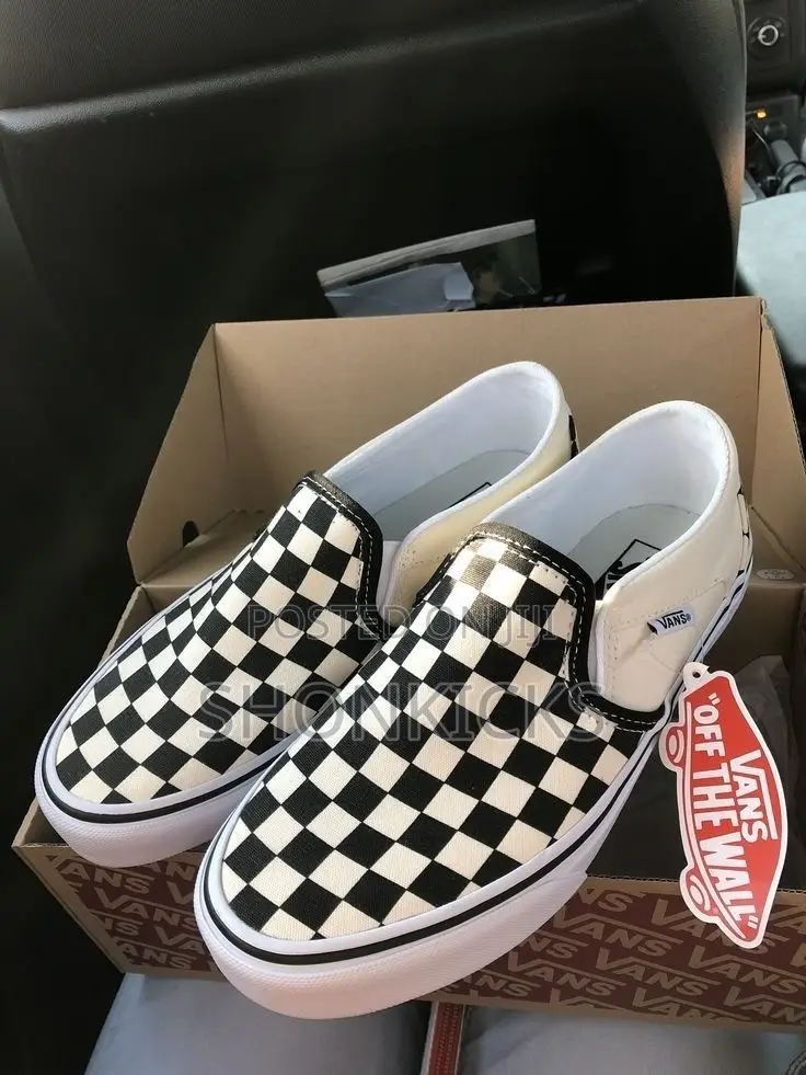 Vans Checkerd Slip On