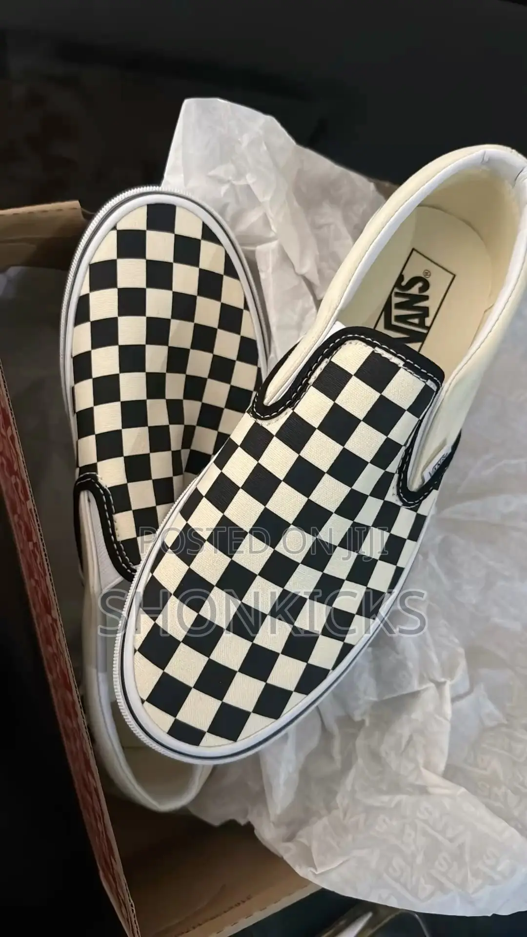 Vans Checkerd Slip On
