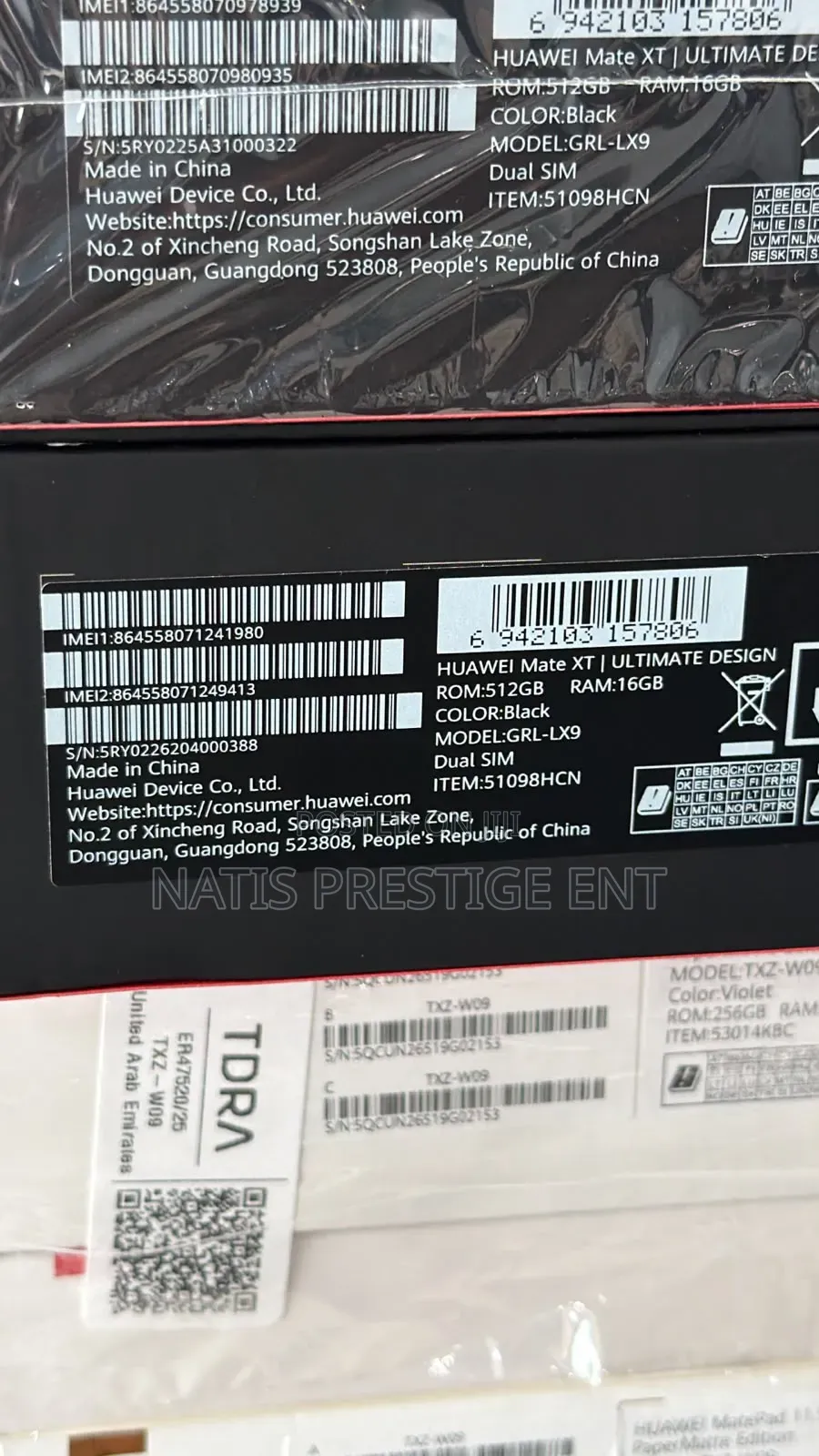 New Huawei Mate XT Ultimate Design 512 GB