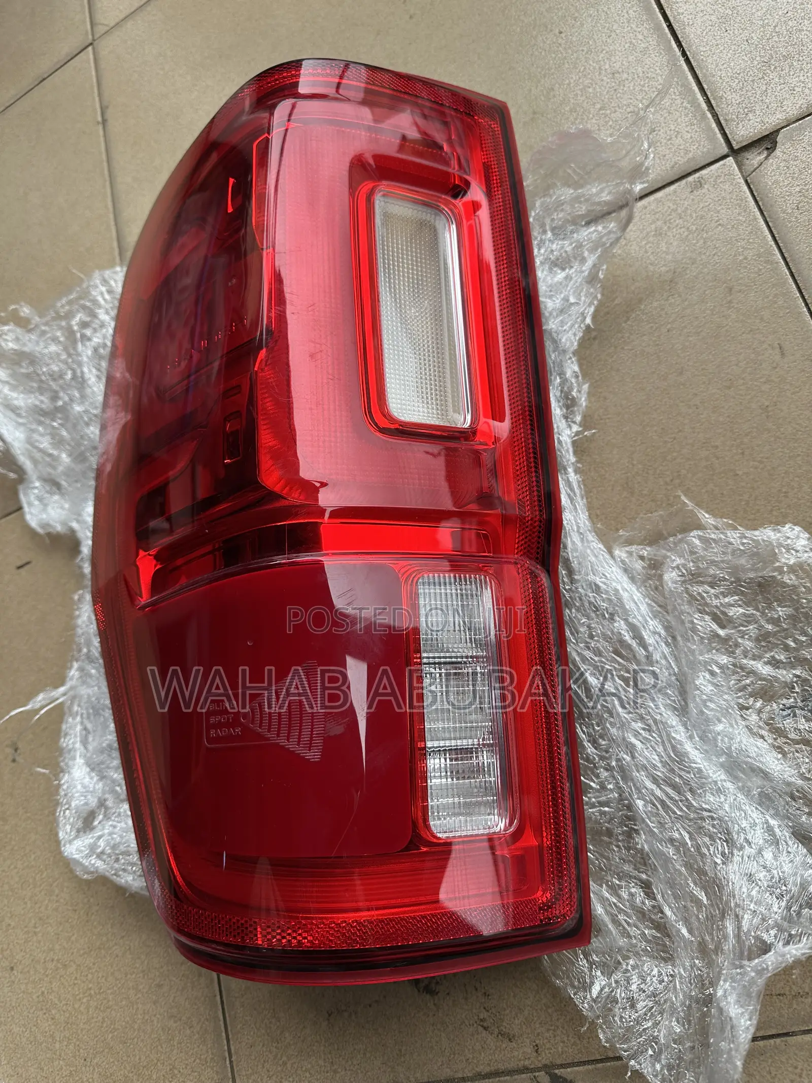 Ford Ranger 2020 Taillight LH With Charger