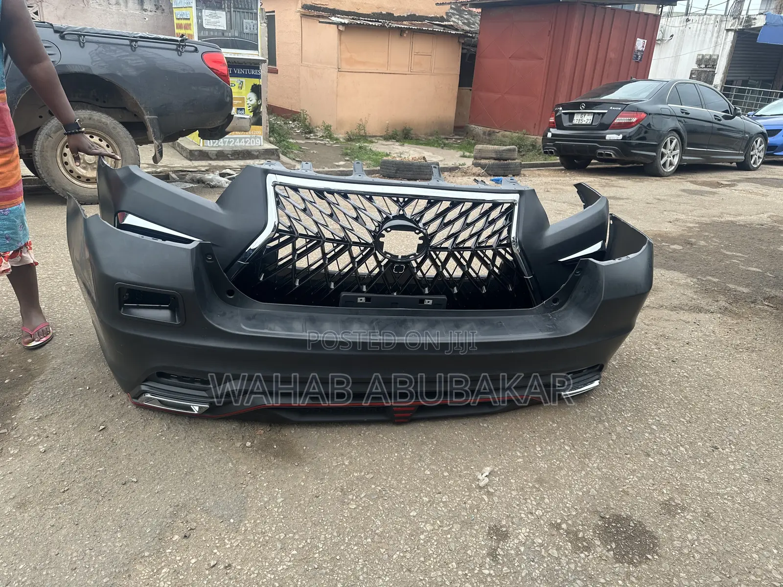 Toyota Highlander 2012 Front Bumper Complete Spark